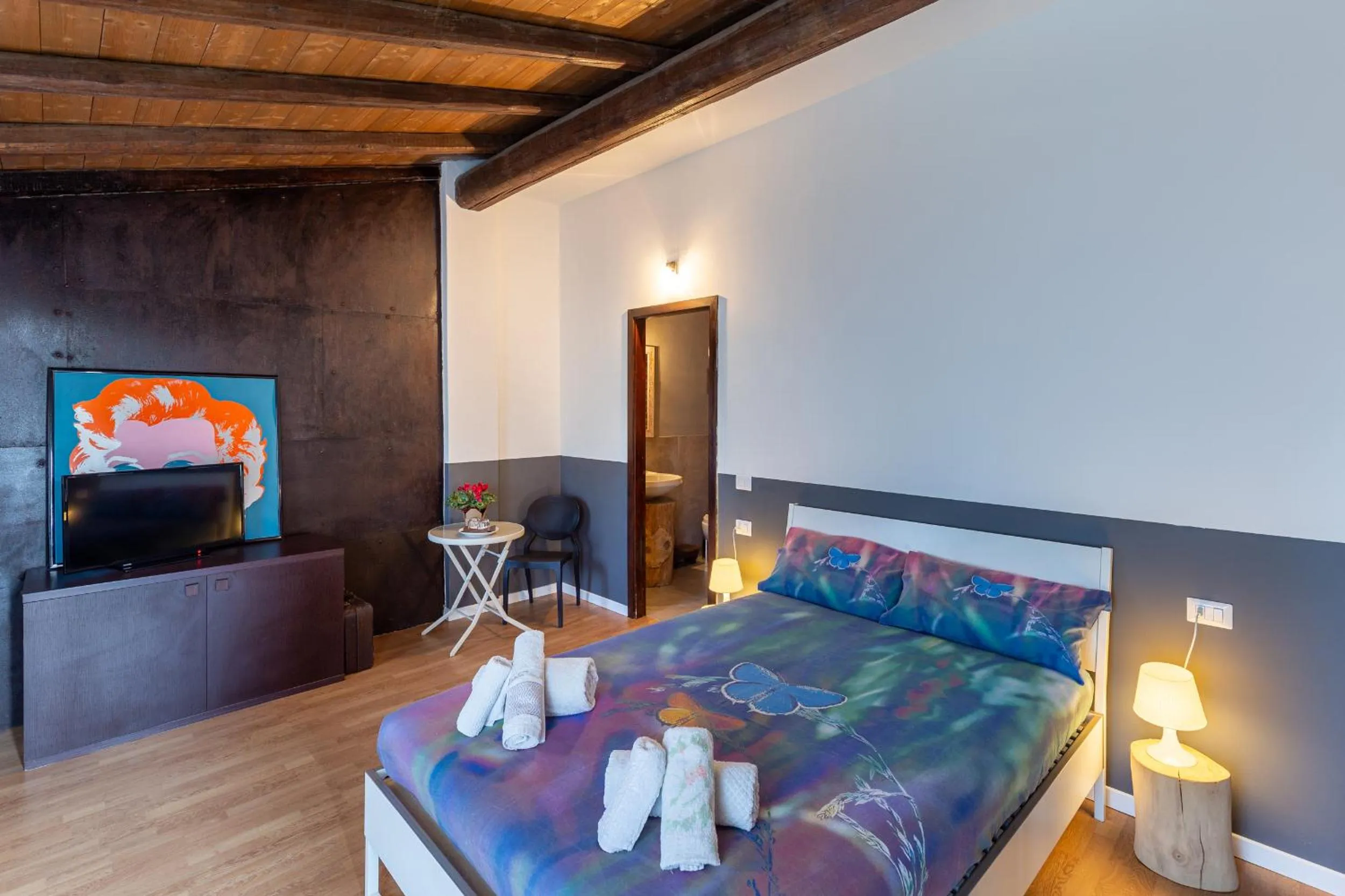 Bed in Cascina cattabreghetta