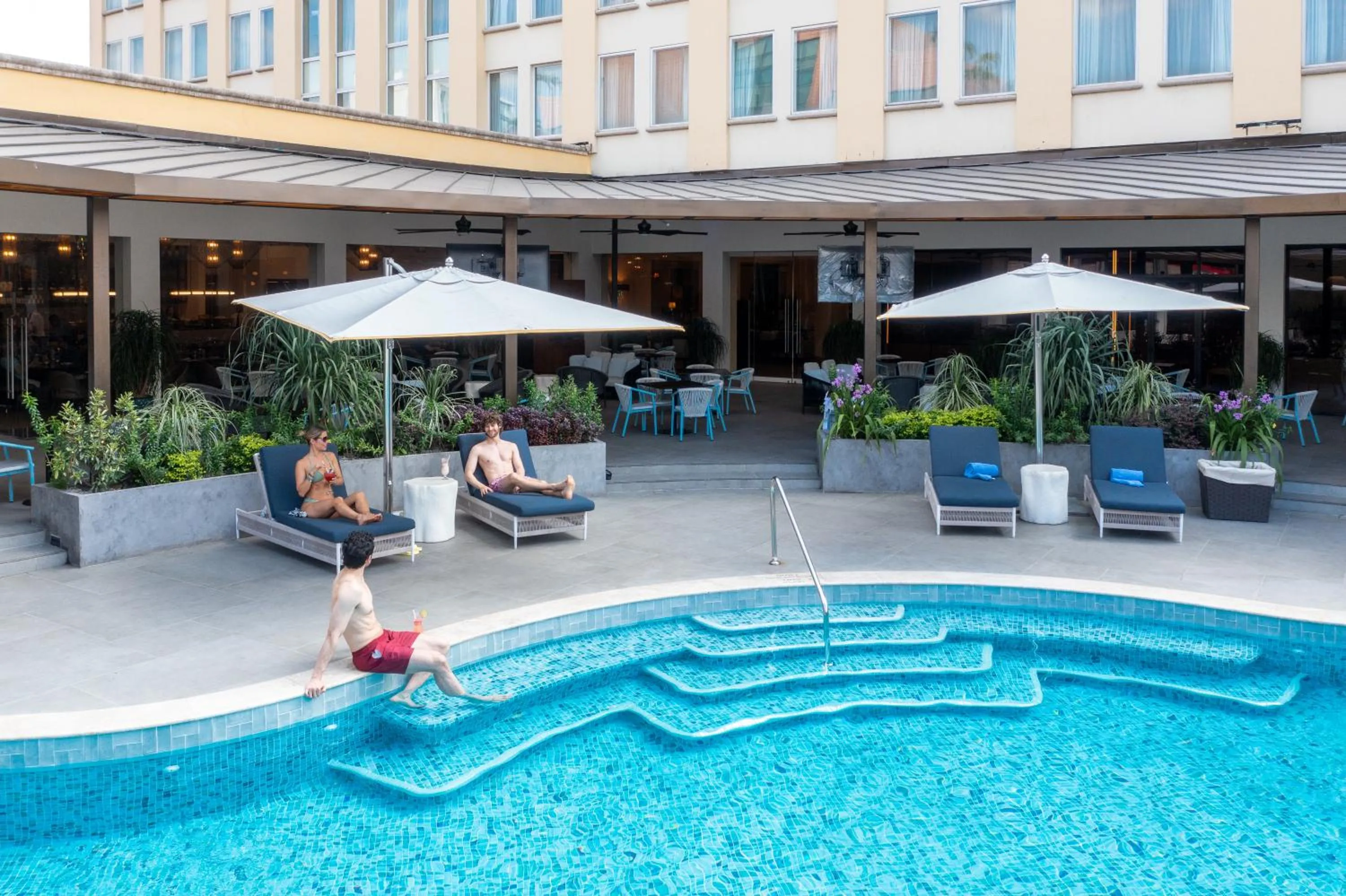 Pool view in InterContinental Real San Pedro Sula by IHG