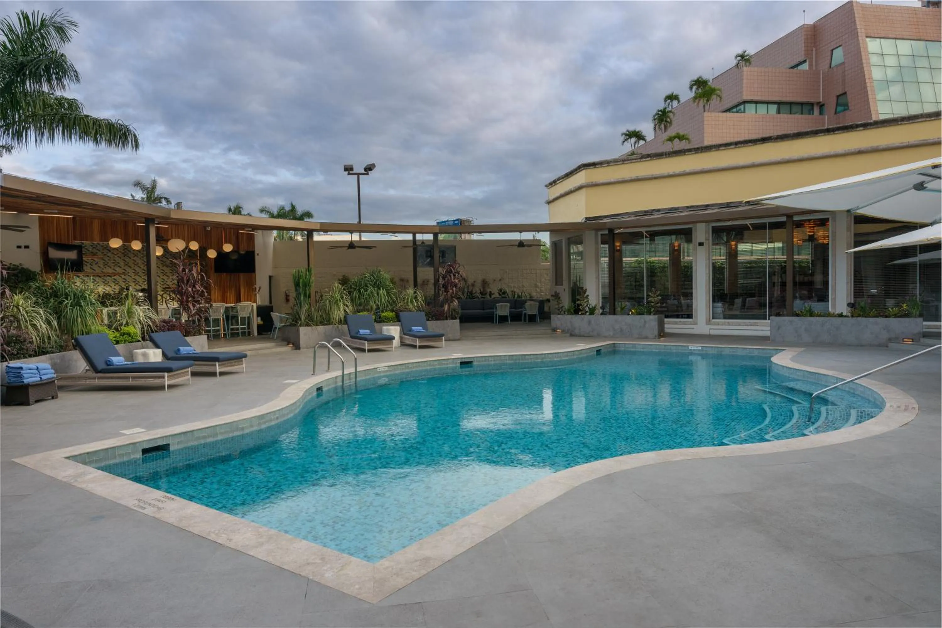 Pool view in InterContinental Real San Pedro Sula by IHG