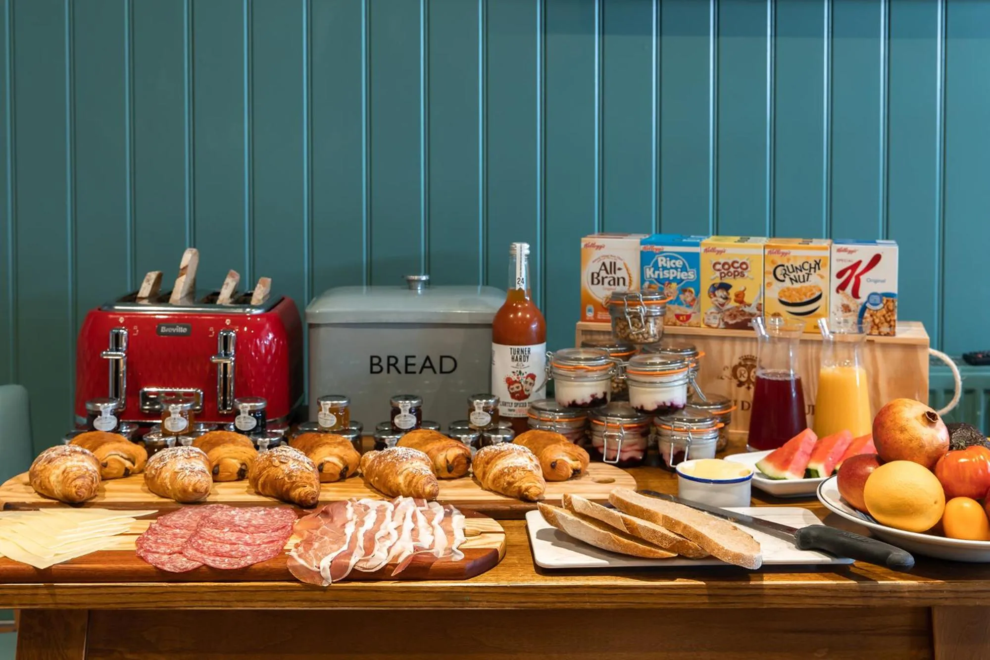 Continental breakfast in The Dolphin