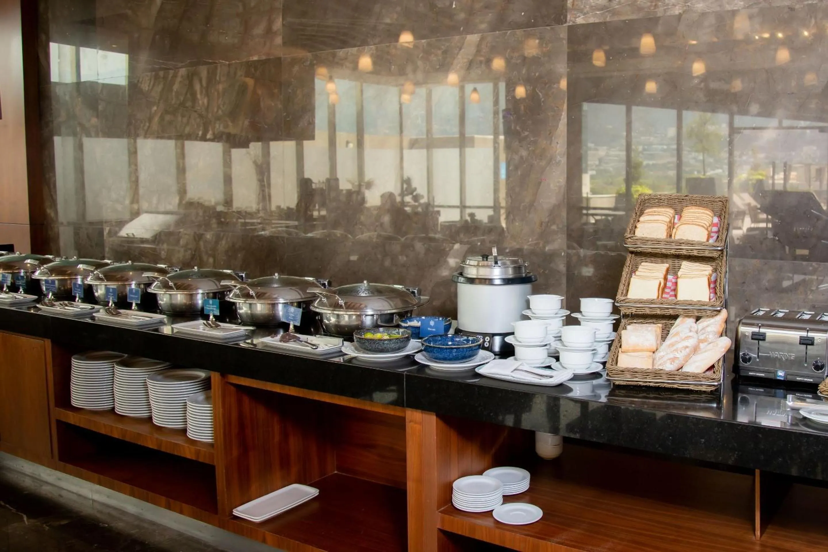 Buffet breakfast in Camino Real Fashion Drive Monterrey