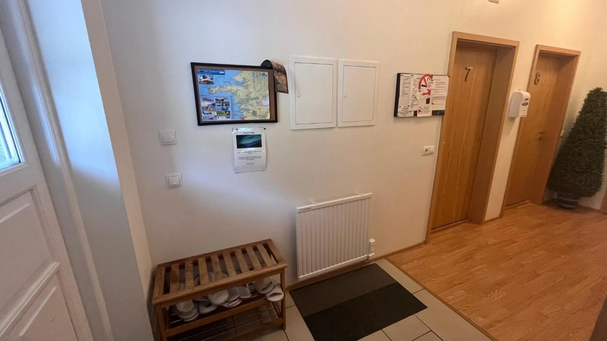 Decorative detail in Kirkjufell Guesthouse and Apartments