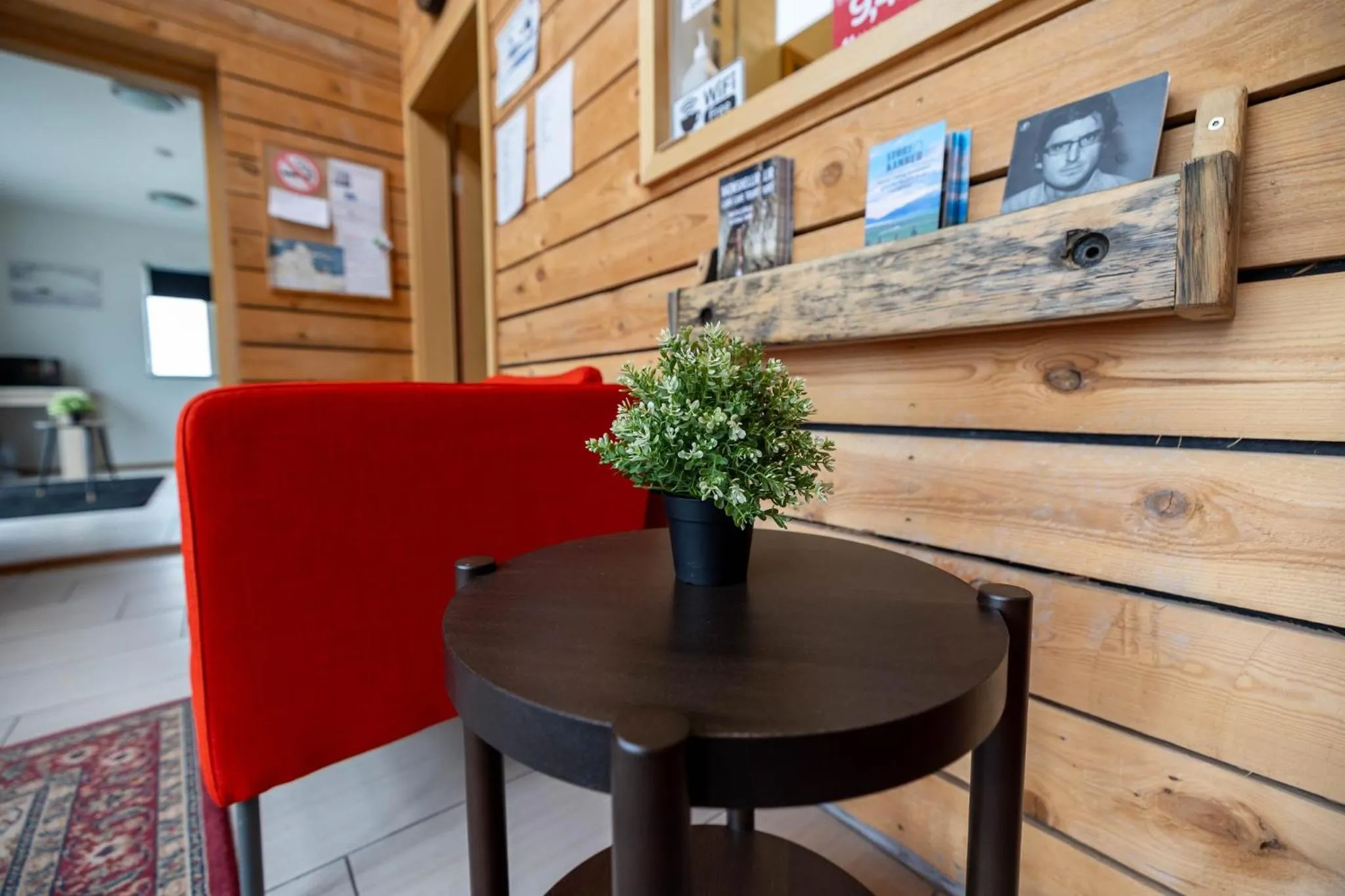 Lobby or reception in Kirkjufell Guesthouse and Apartments