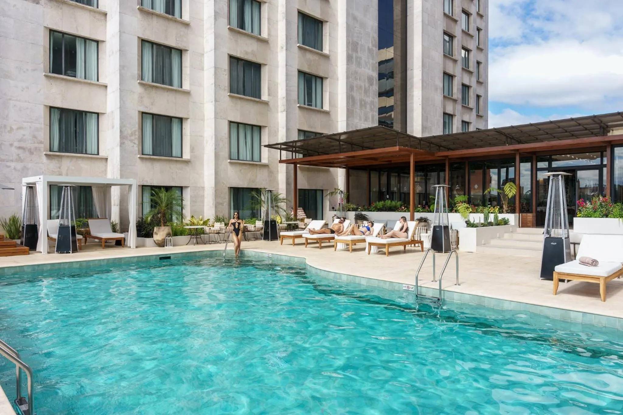 Swimming pool in Intercontinental Real Guatemala by IHG