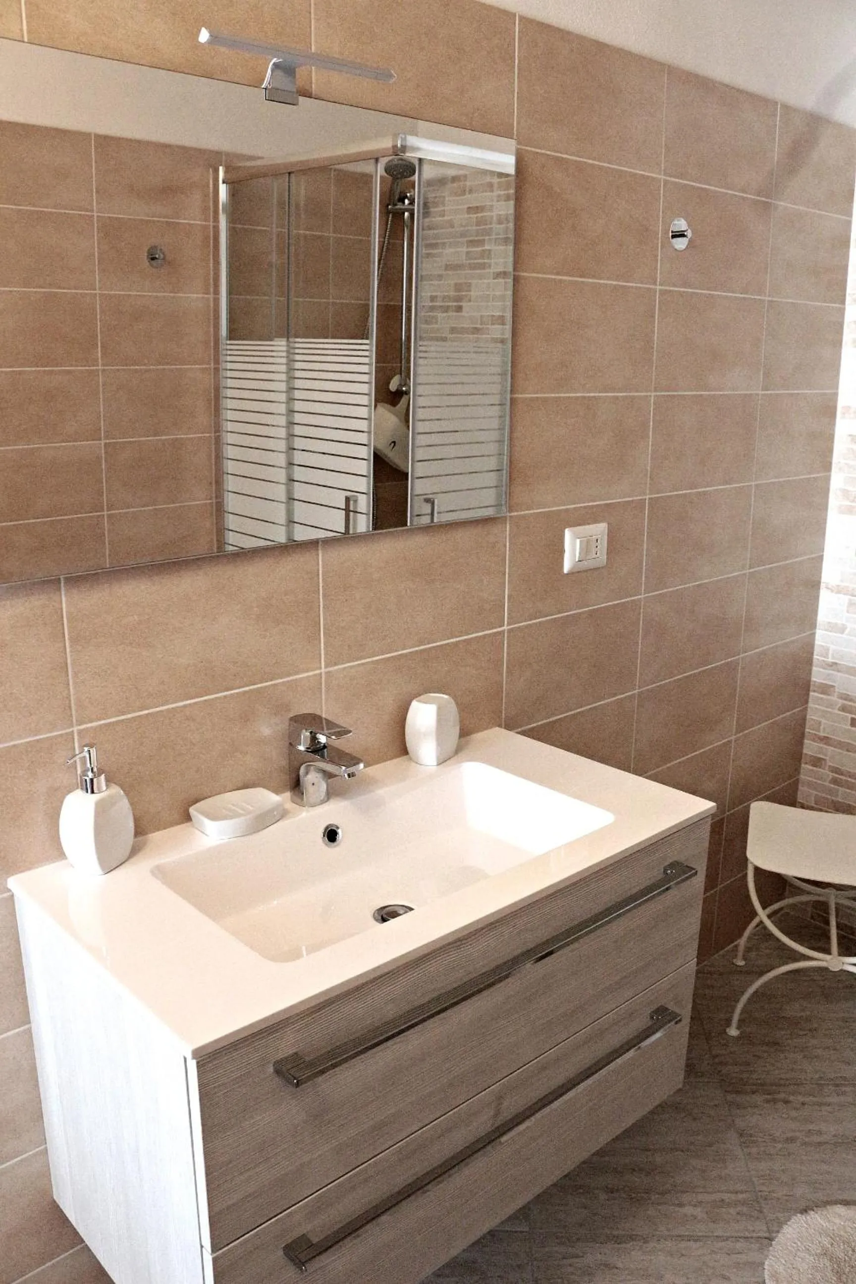 Bathroom in Paradeisos Residence Sas