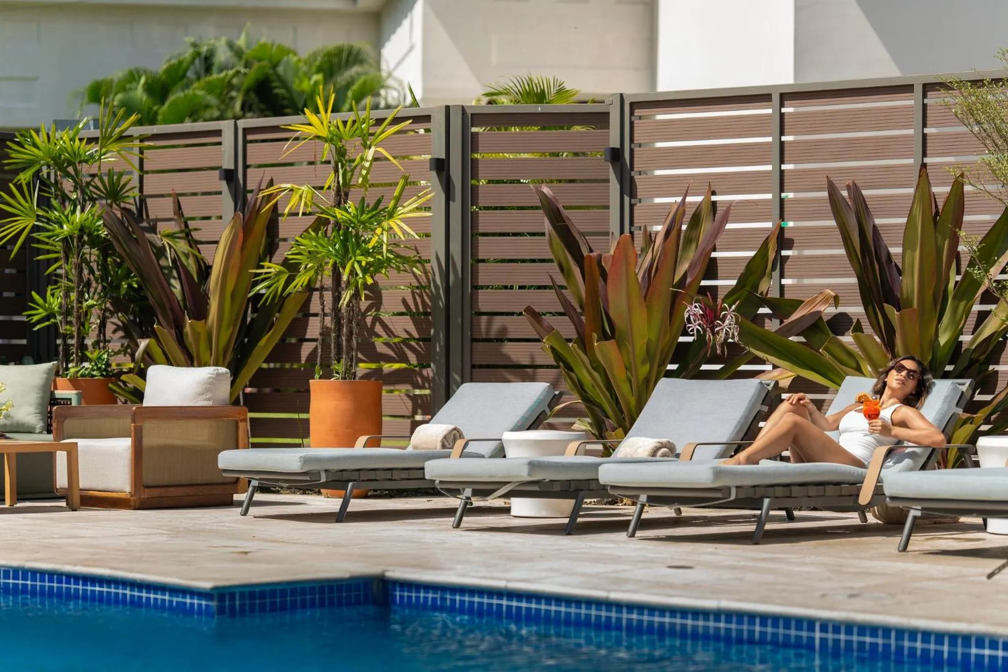 Swimming pool in Real Intercontinental San Salvador by IHG