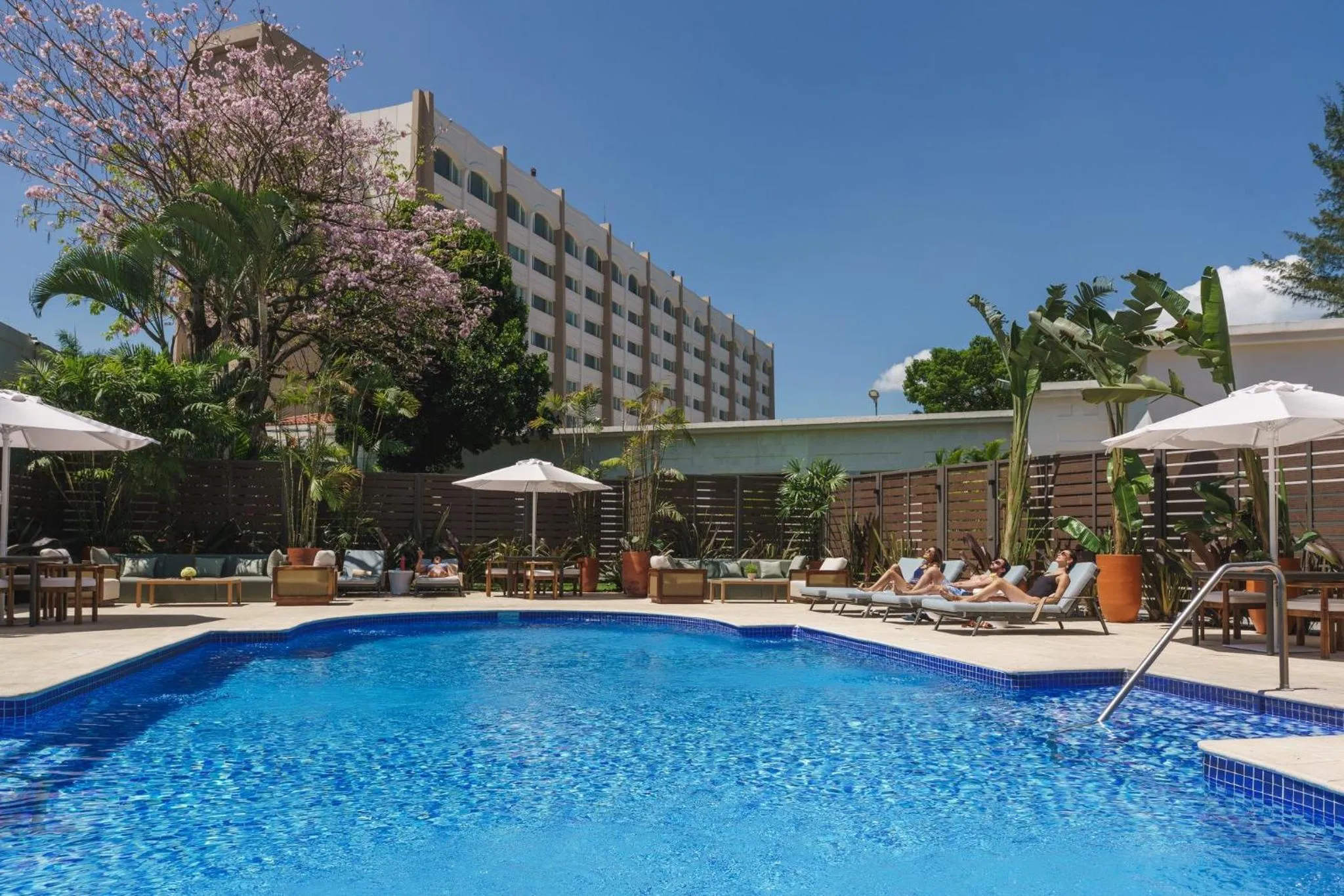 Swimming pool in Real Intercontinental San Salvador by IHG