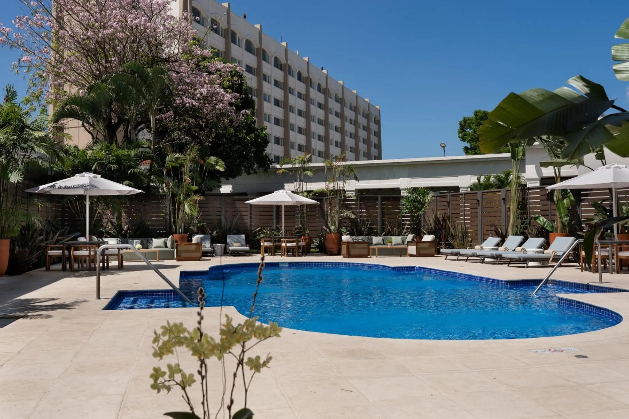Swimming pool in Real Intercontinental San Salvador by IHG