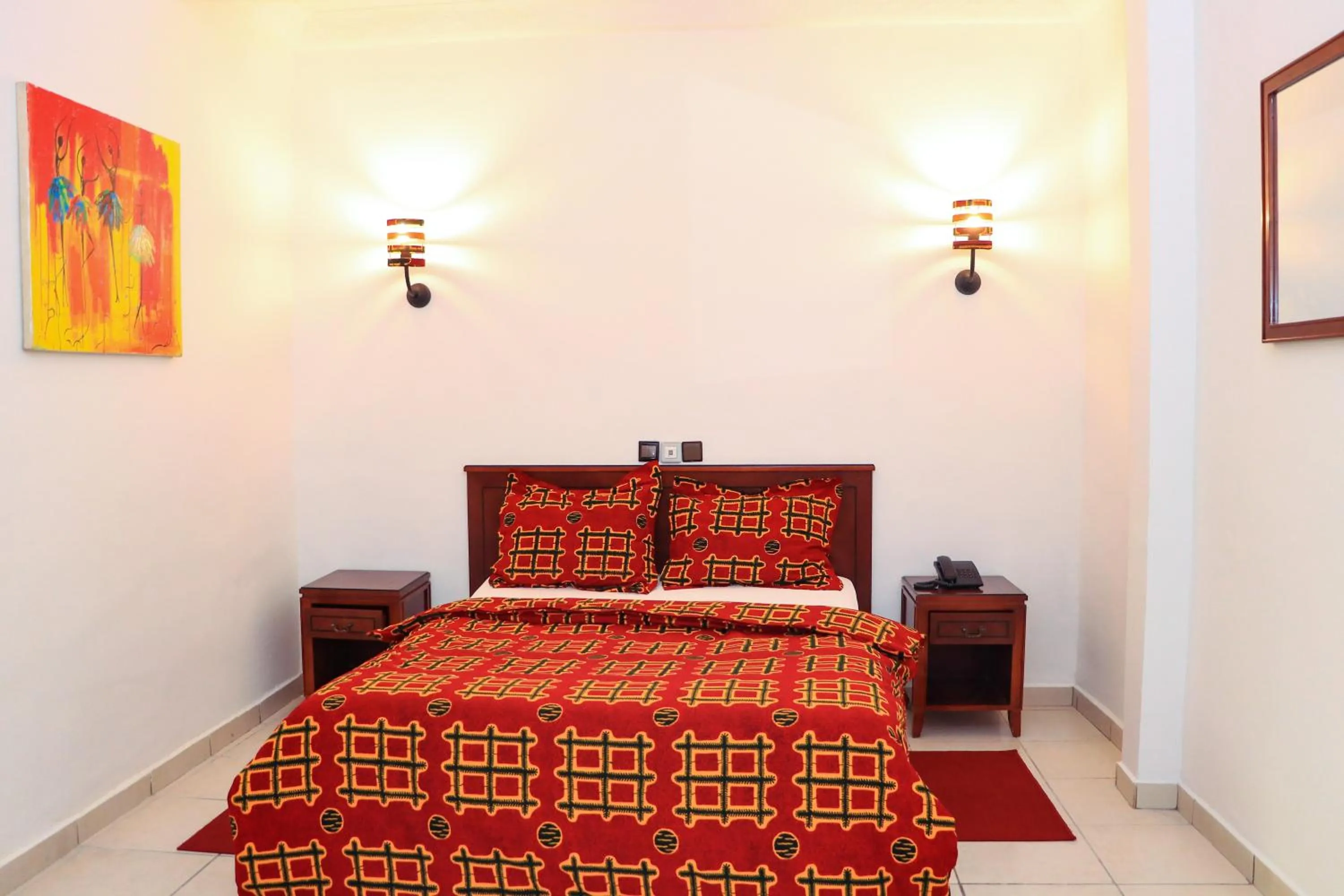 Bed in Hôtel Prince De Galles