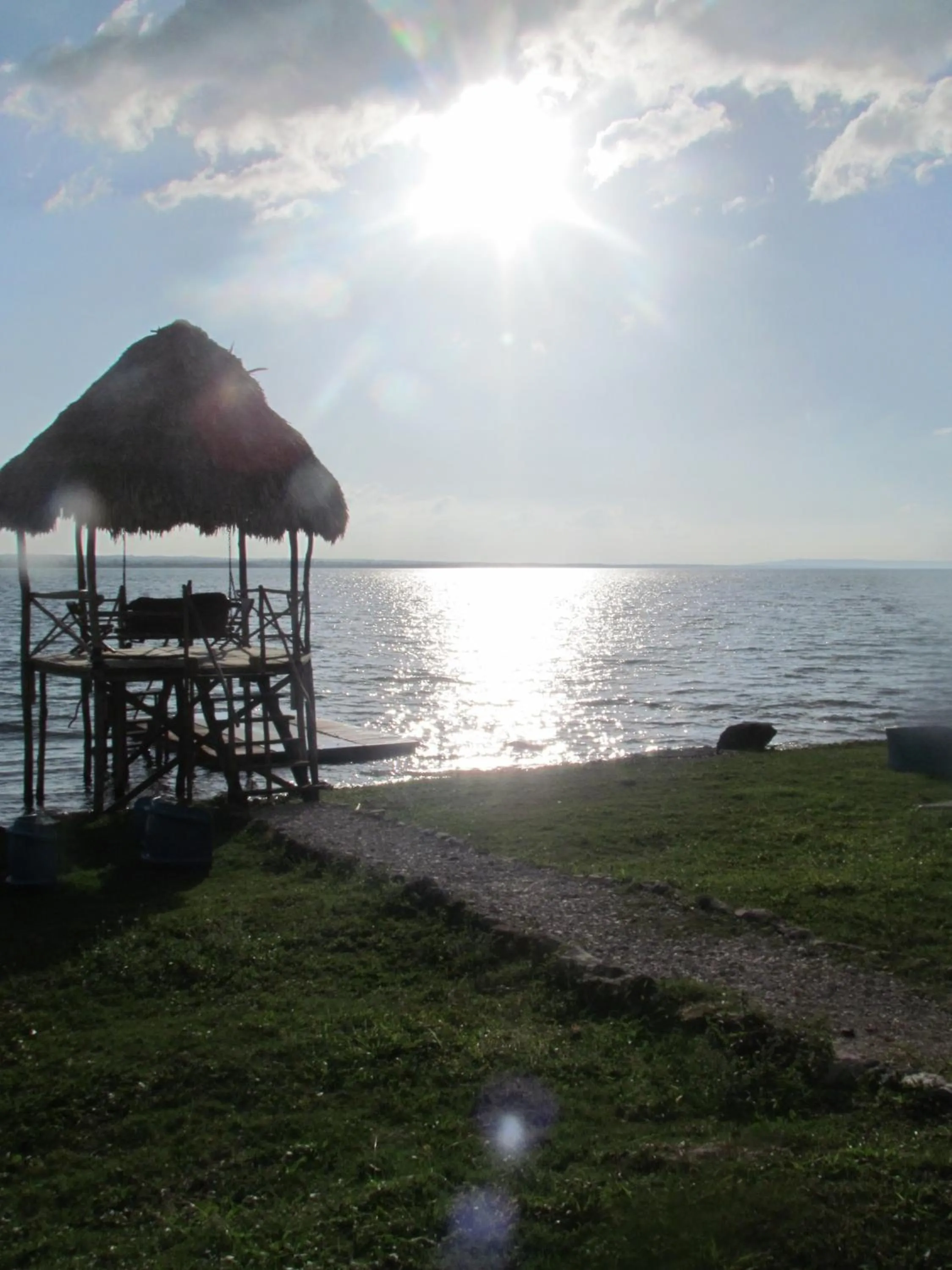 Beach in Camino Real Tikal‎