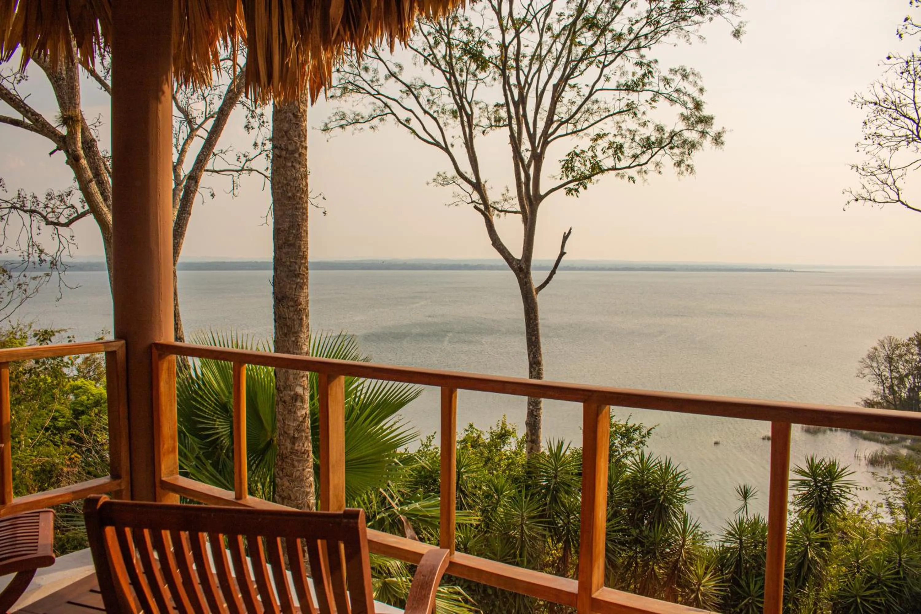 Lake view in Camino Real Tikal‎
