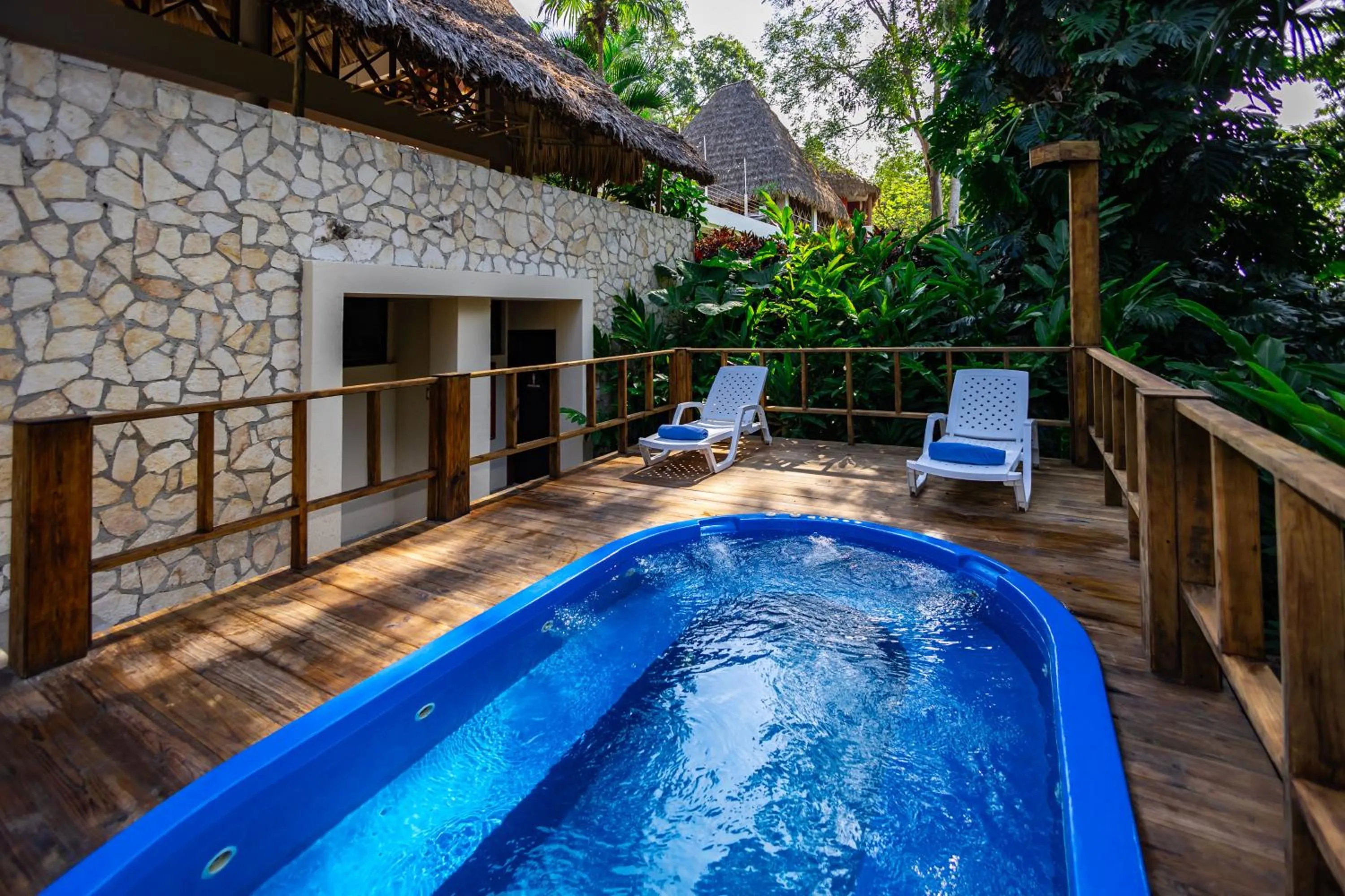 Spring in Camino Real Tikal‎