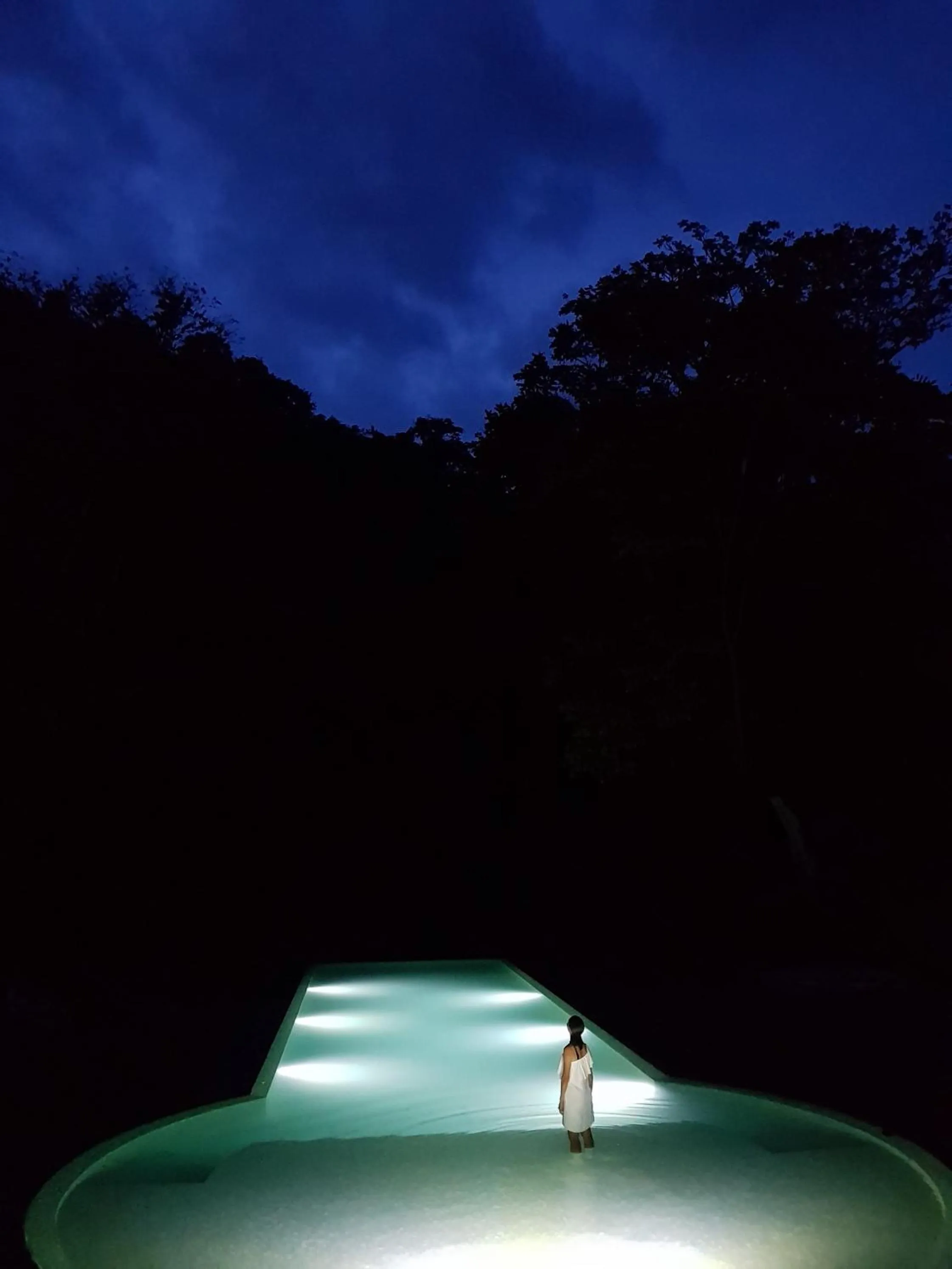 Swimming pool in Pacuare Lodge by Böëna