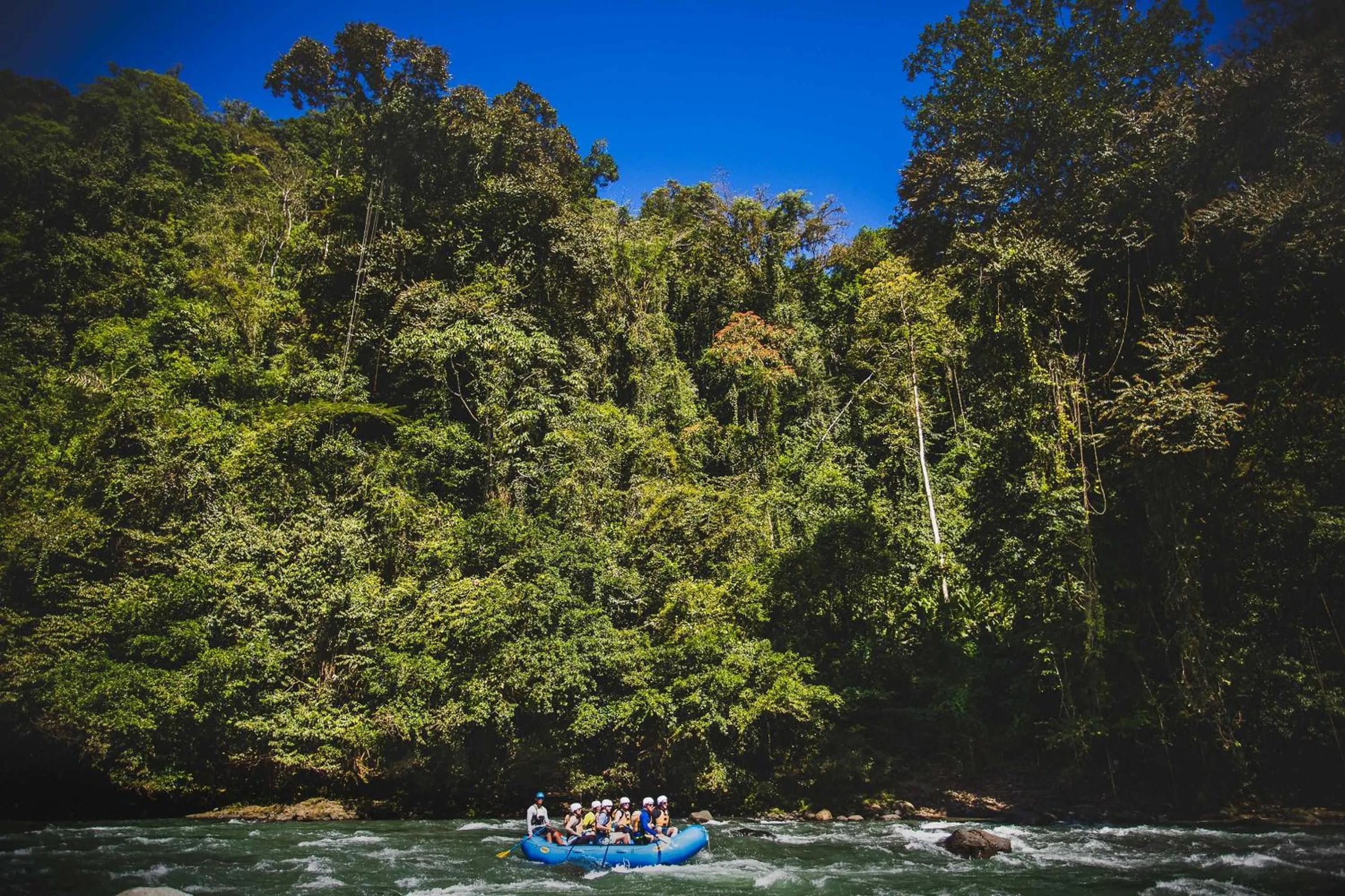 River view in Pacuare Lodge by Böëna