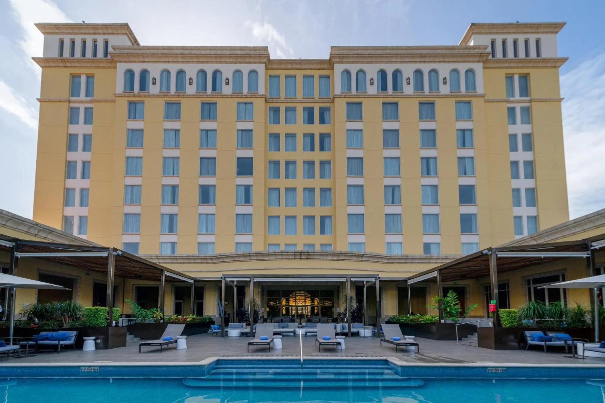 Swimming pool in InterContinental Tegucigalpa at Multiplaza Mall by IHG