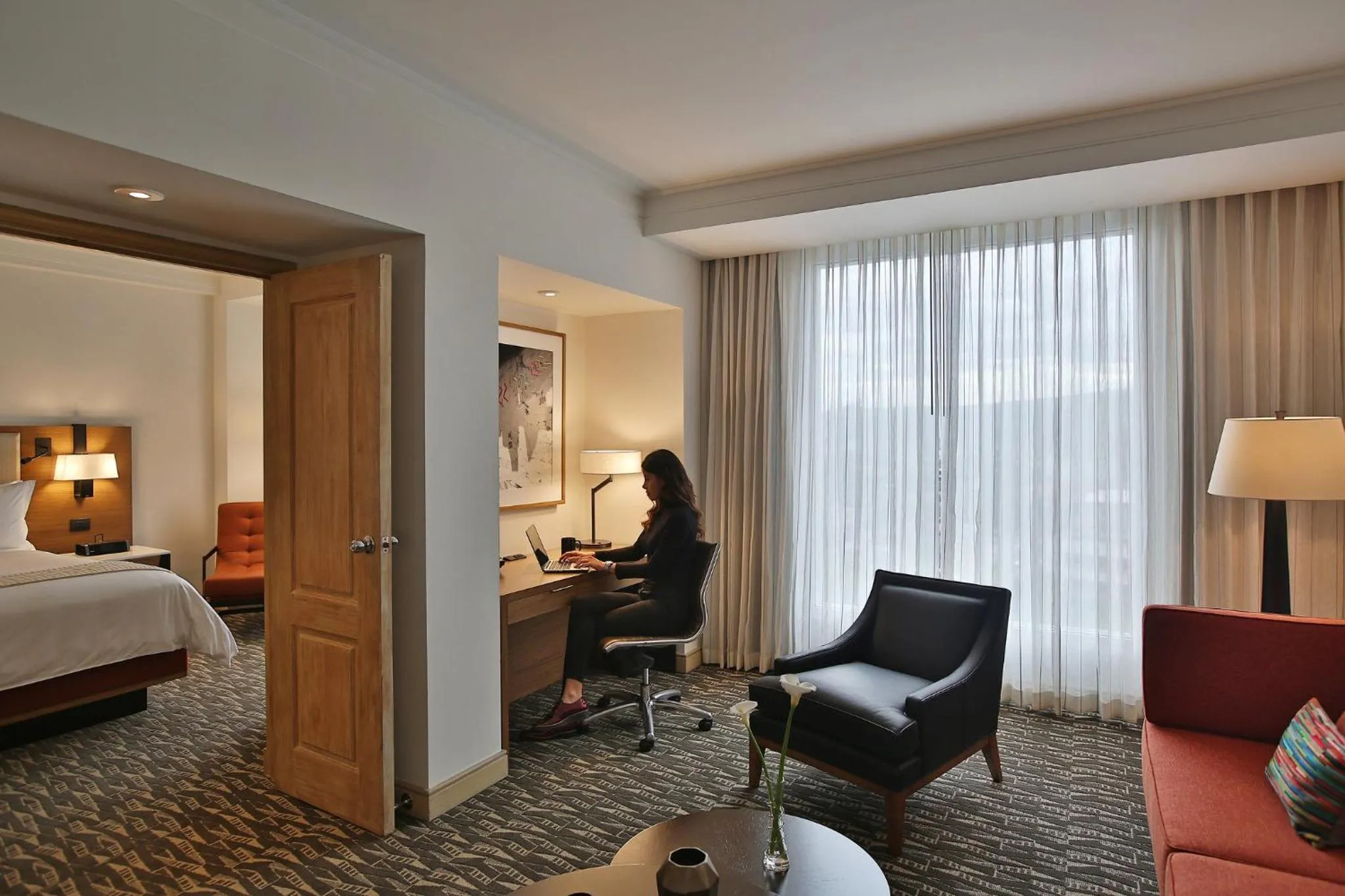 Photo of the whole room, Bed in InterContinental Tegucigalpa at Multiplaza Mall by IHG