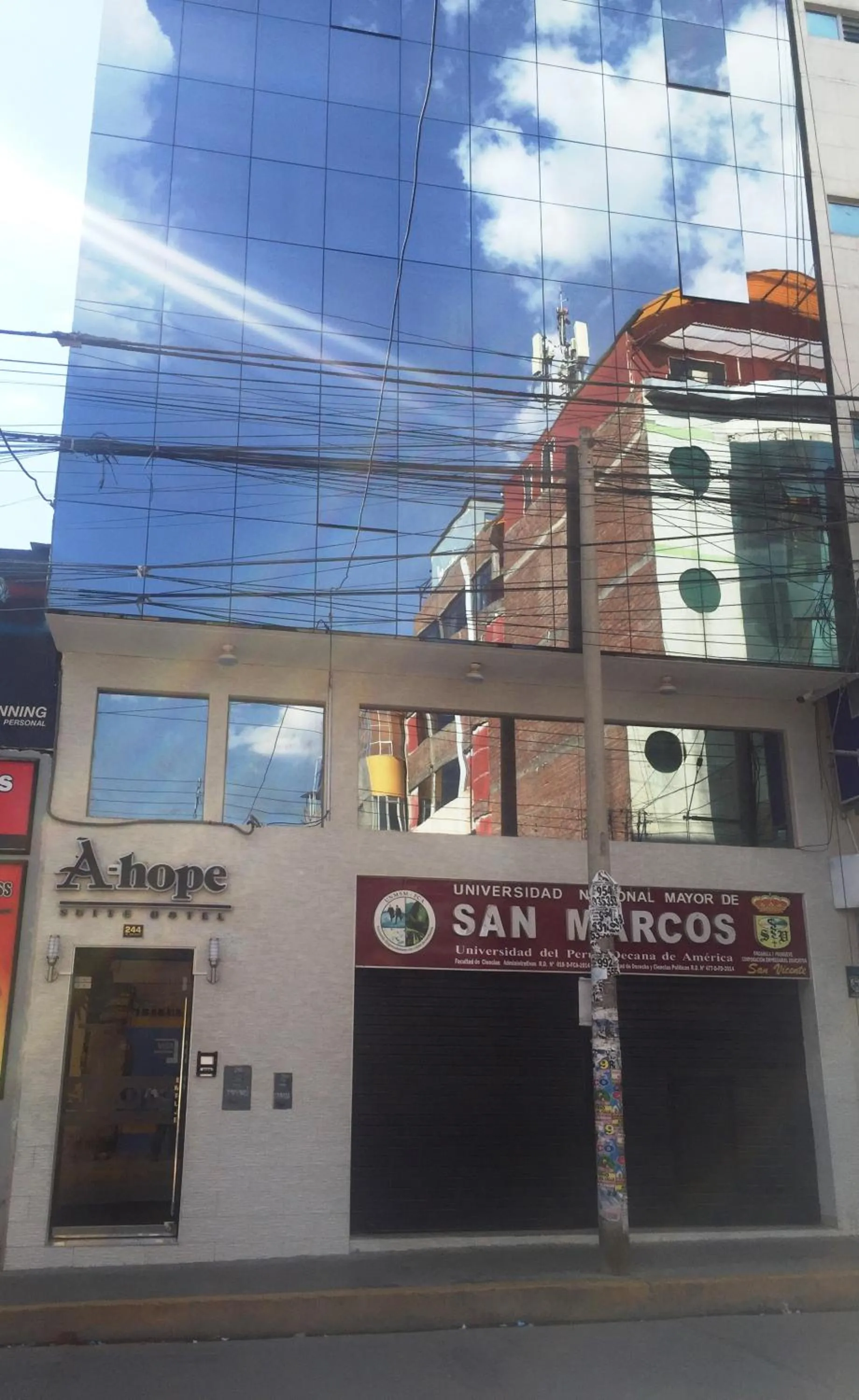 Property building in A-Hope Suite Hotel