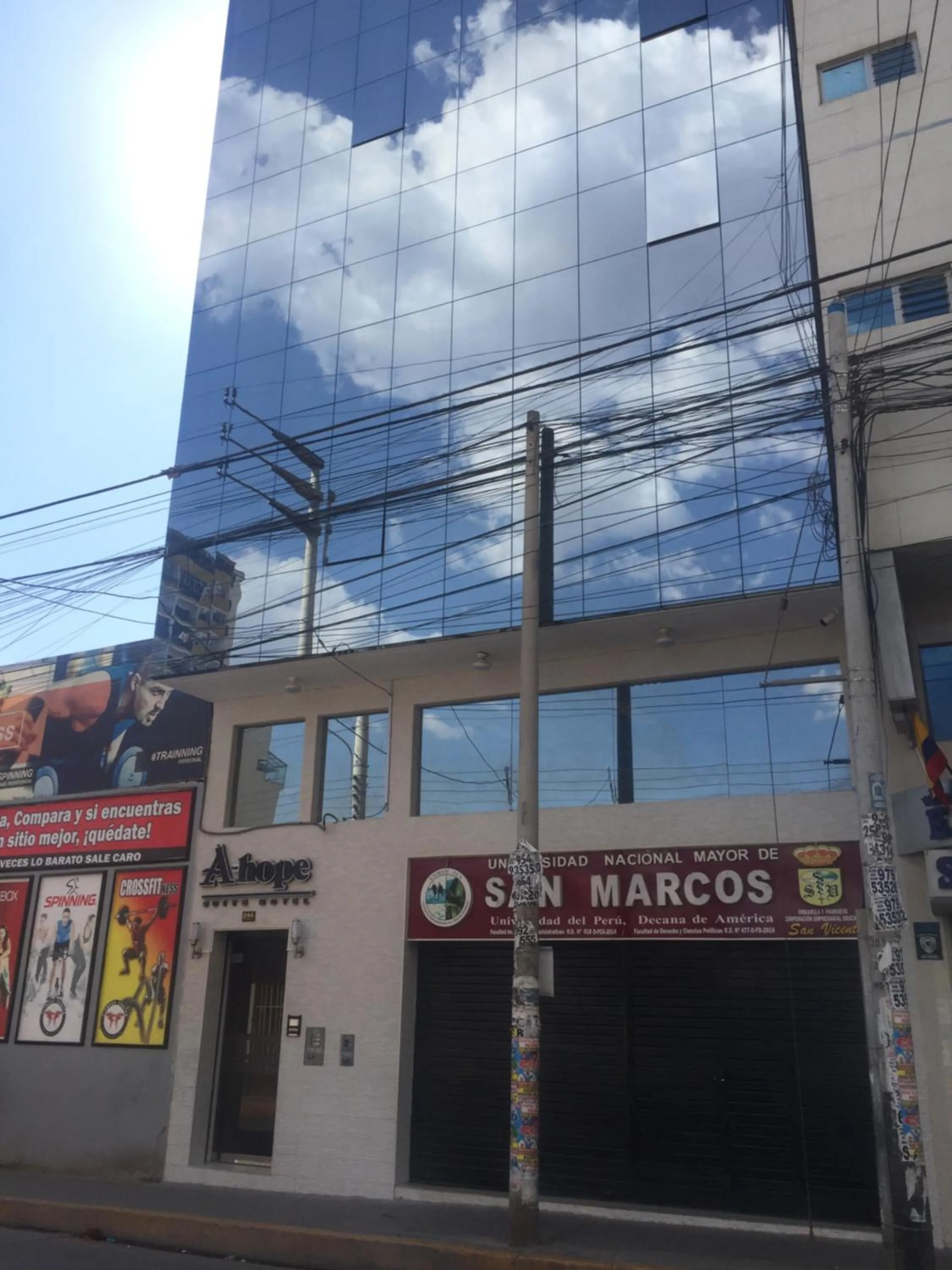 Property building in A-Hope Suite Hotel