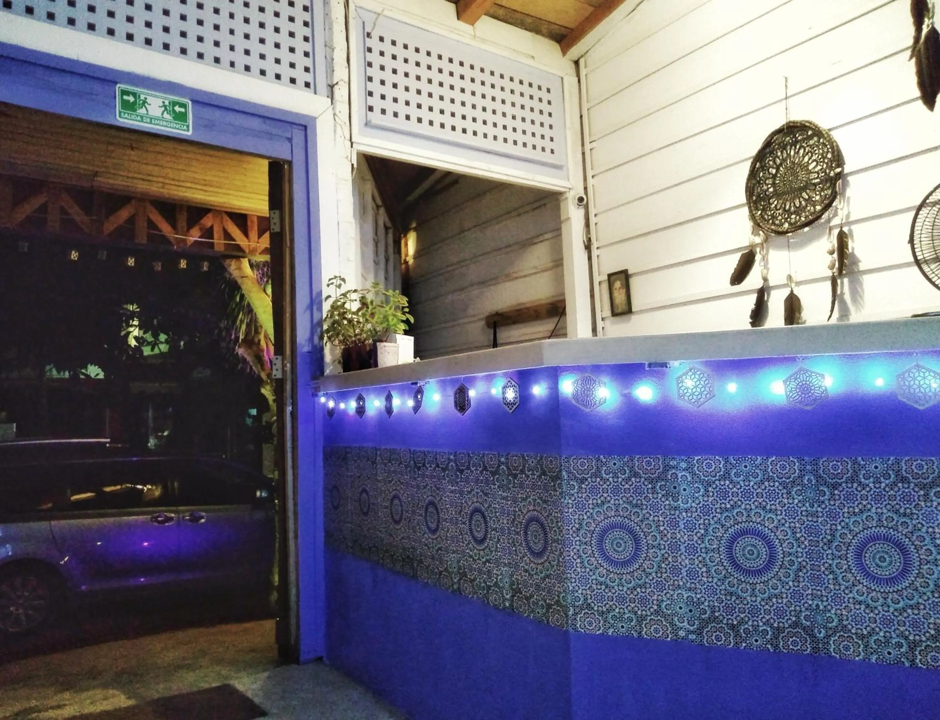 Lobby or reception in Lola Atlachinolli