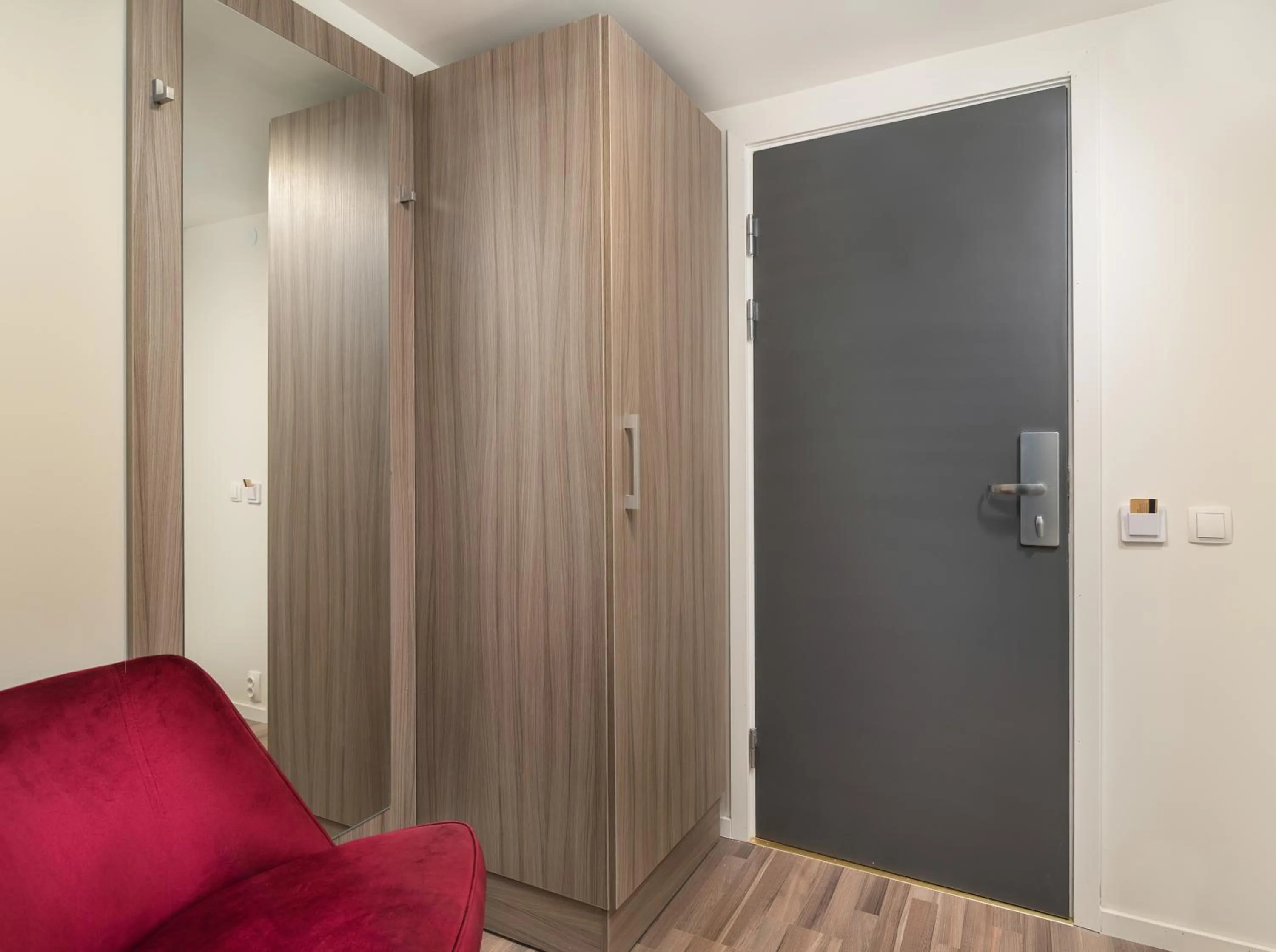 wardrobe in Hotel Oxelösund