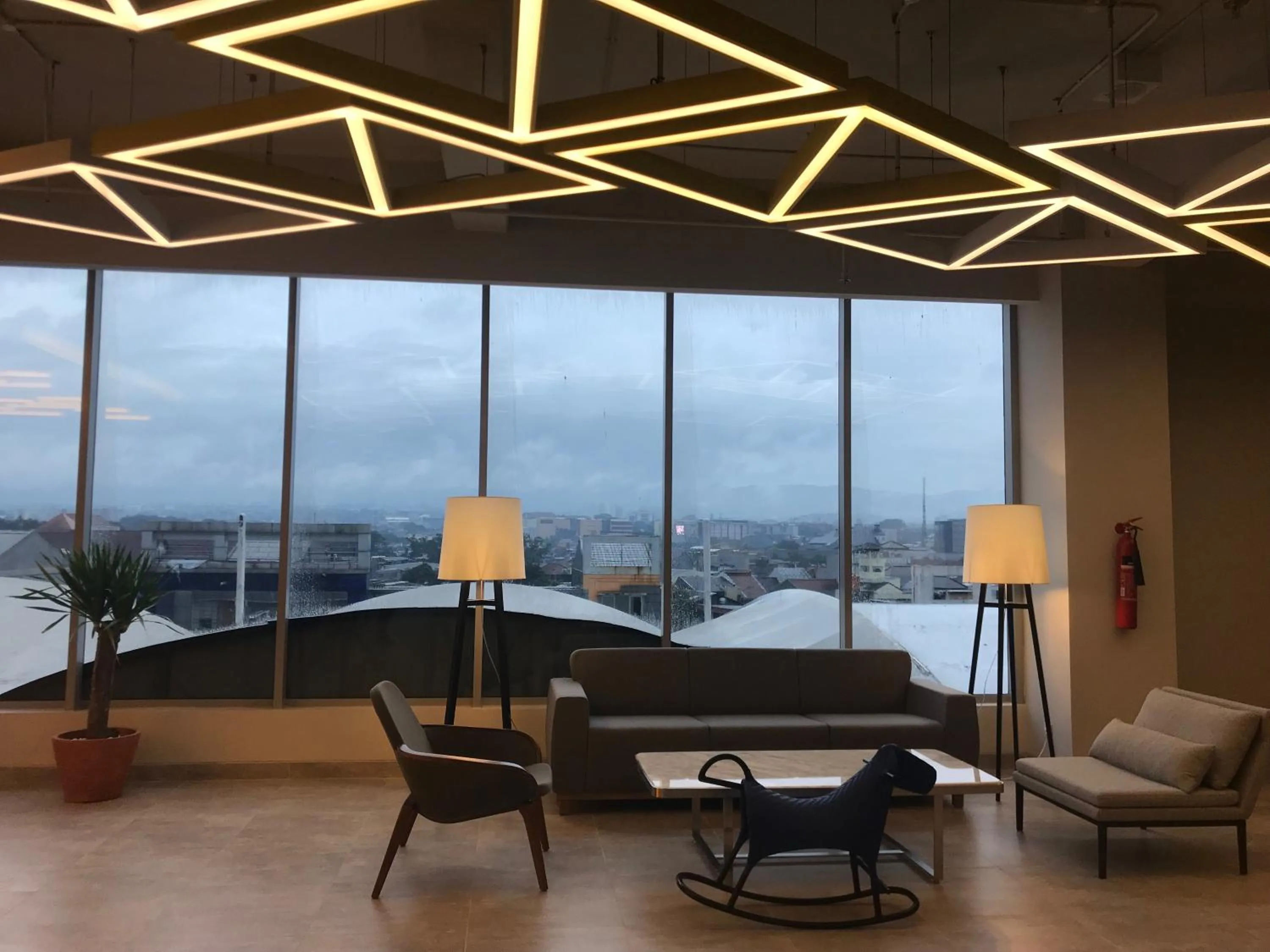 Decorative detail in YELLO Hotel Paskal Bandung