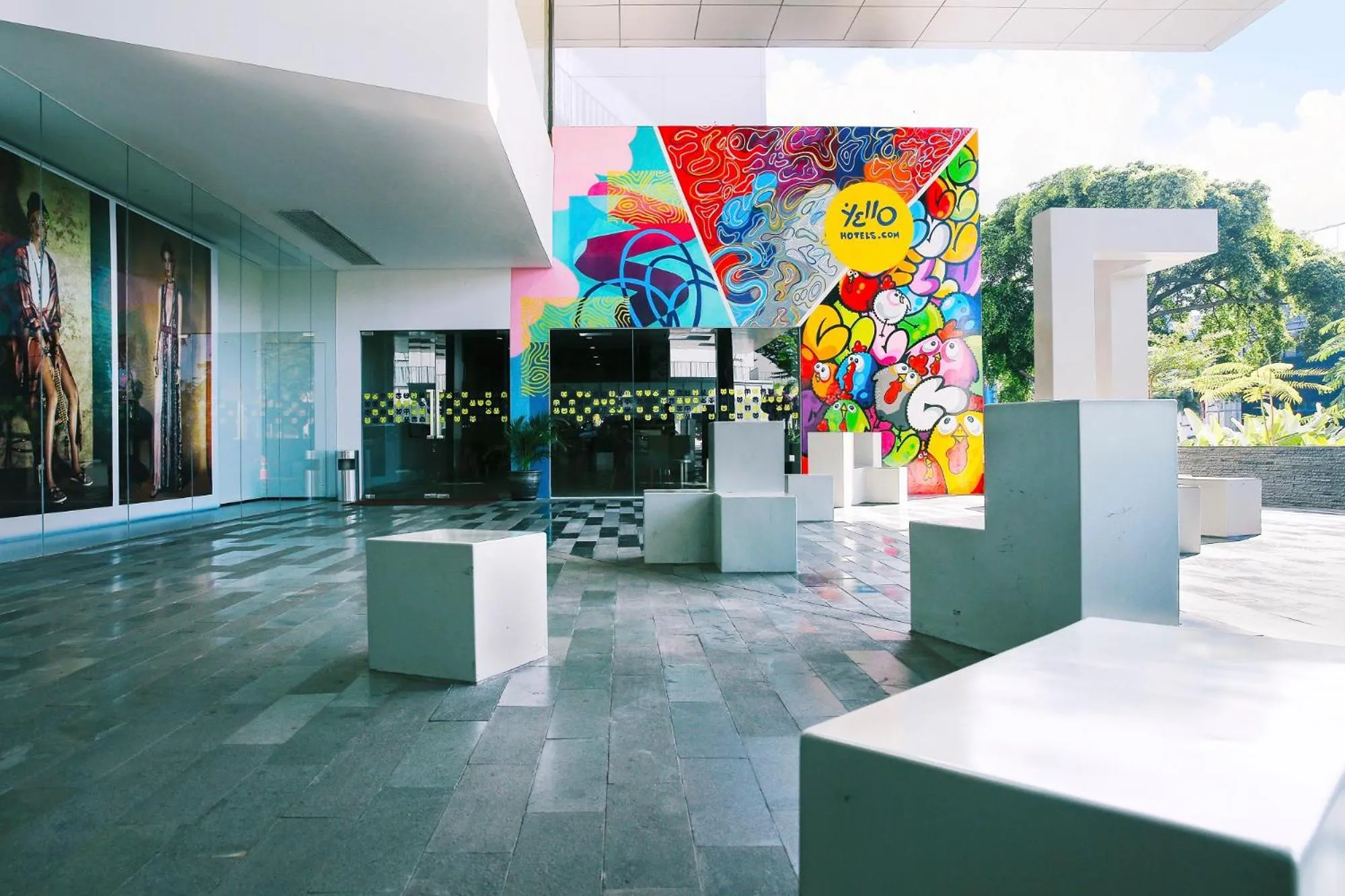 Area and facilities in YELLO Hotel Paskal Bandung