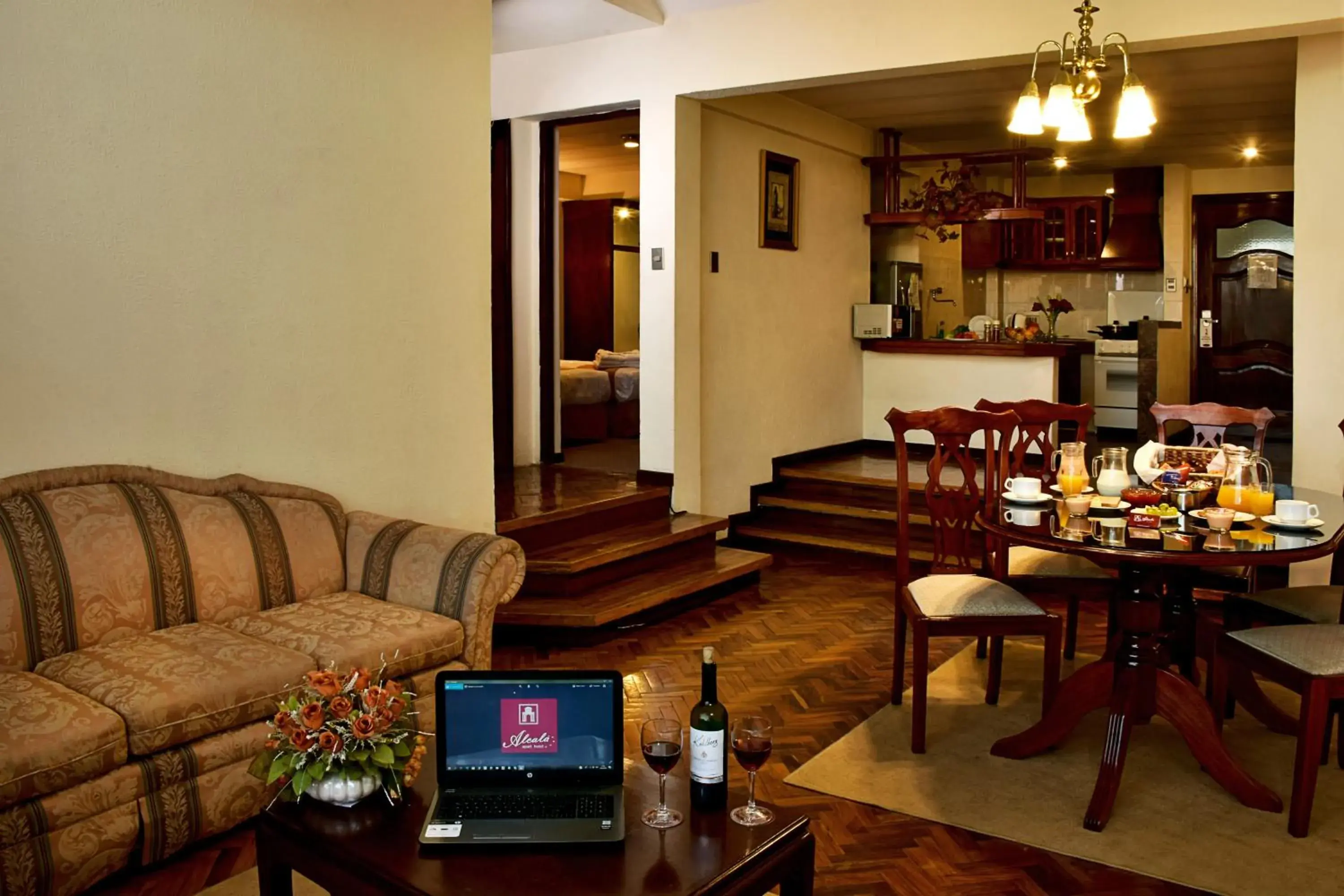 Two-Bedroom Apartment (3 Adults) in Alcalá Apart Hotel Two-Bedroom Apartment (3 Adults) in Alcalá Apart Hotel