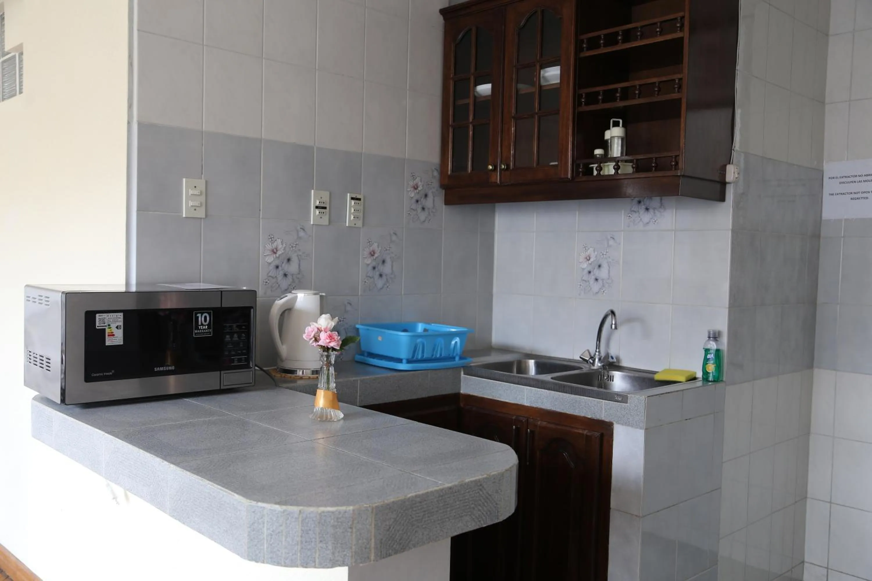 Kitchen or kitchenette in Alcalá Apart Hotel