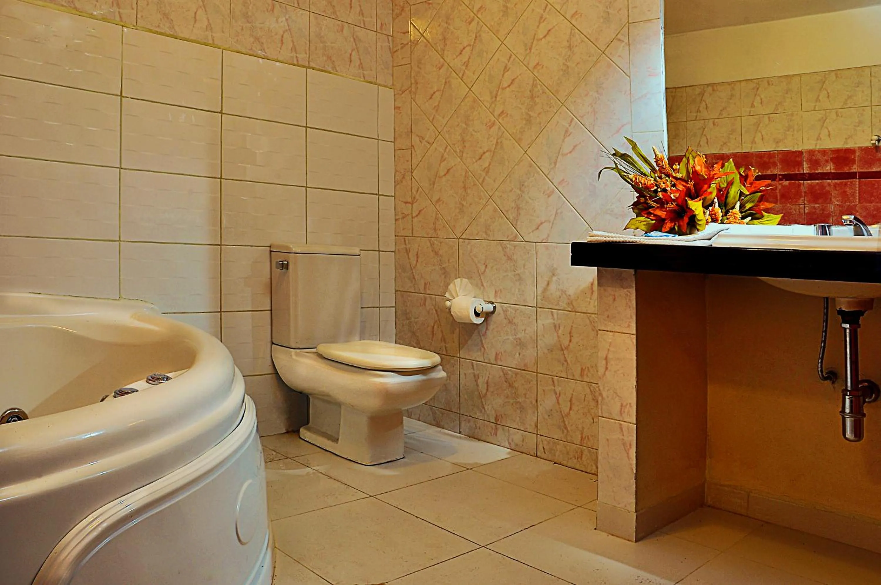 Shower in Alcalá Apart Hotel