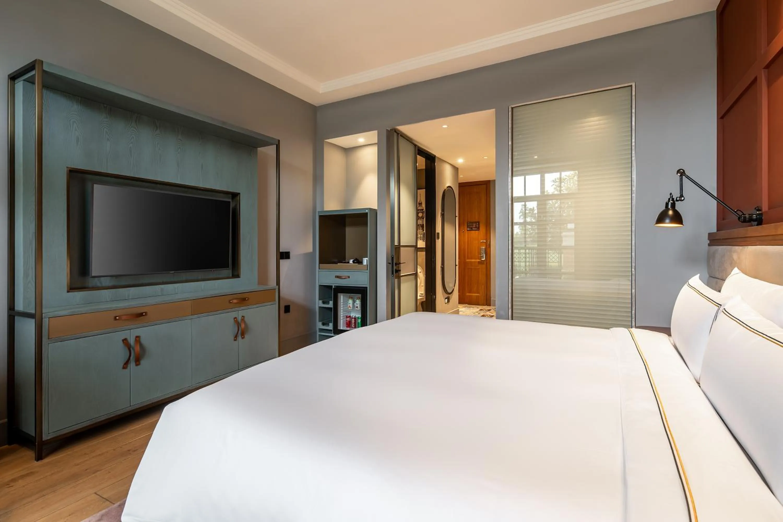 On site, Bed in Melia Shanghai Parkside