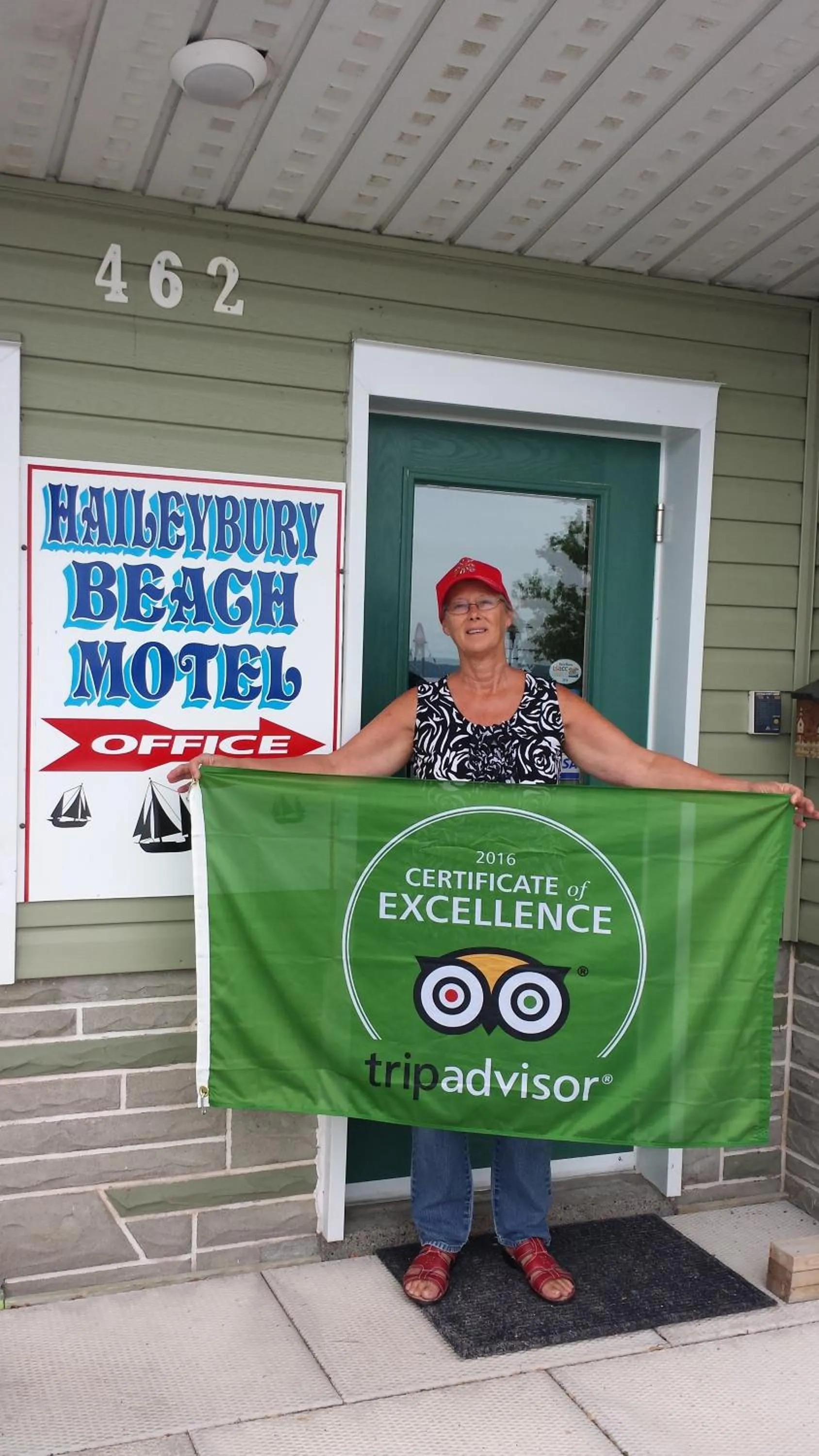 Certificate/Award in Haileybury Beach Motel