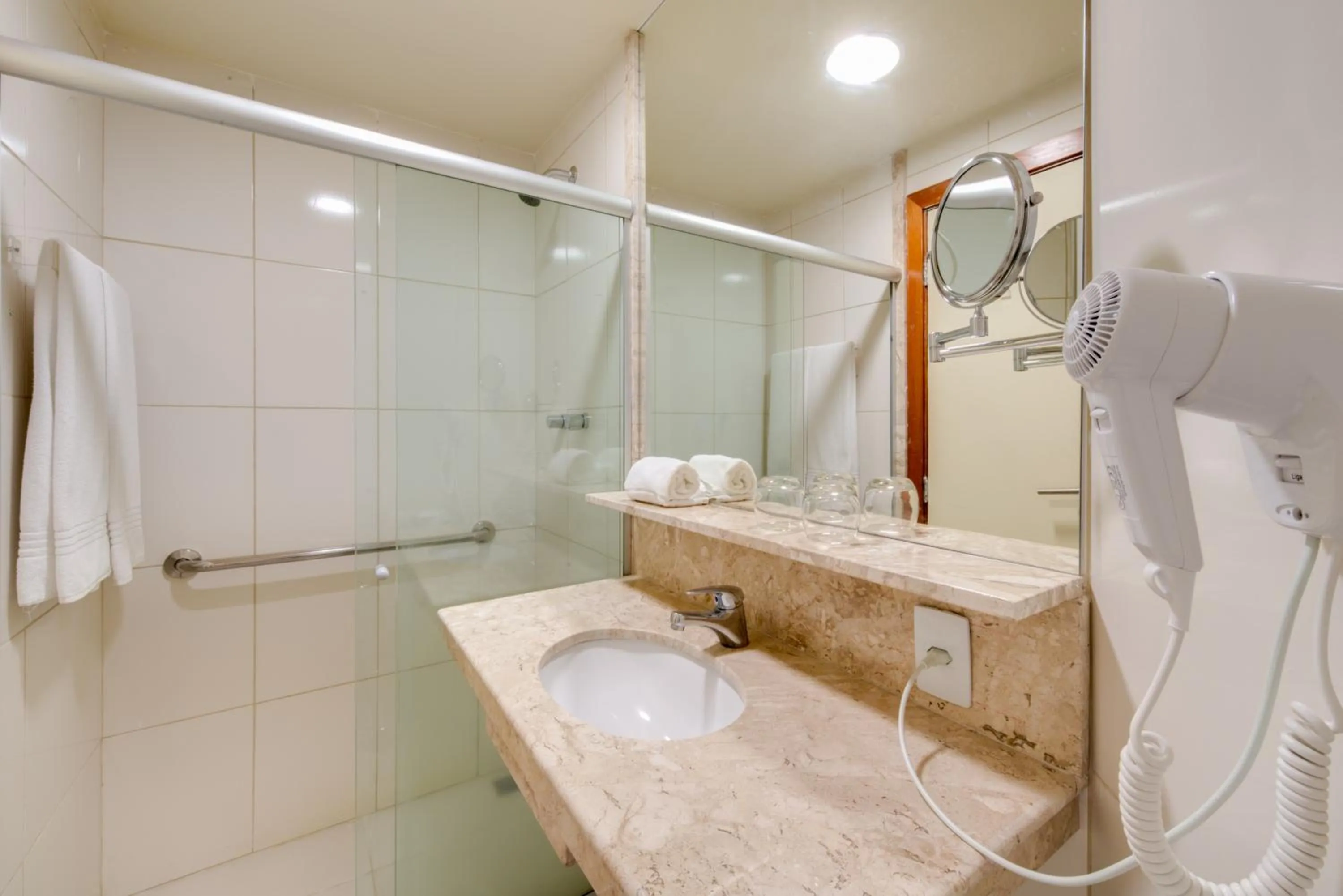 Shower in Costa Mar Recife Hotel by Atlantica