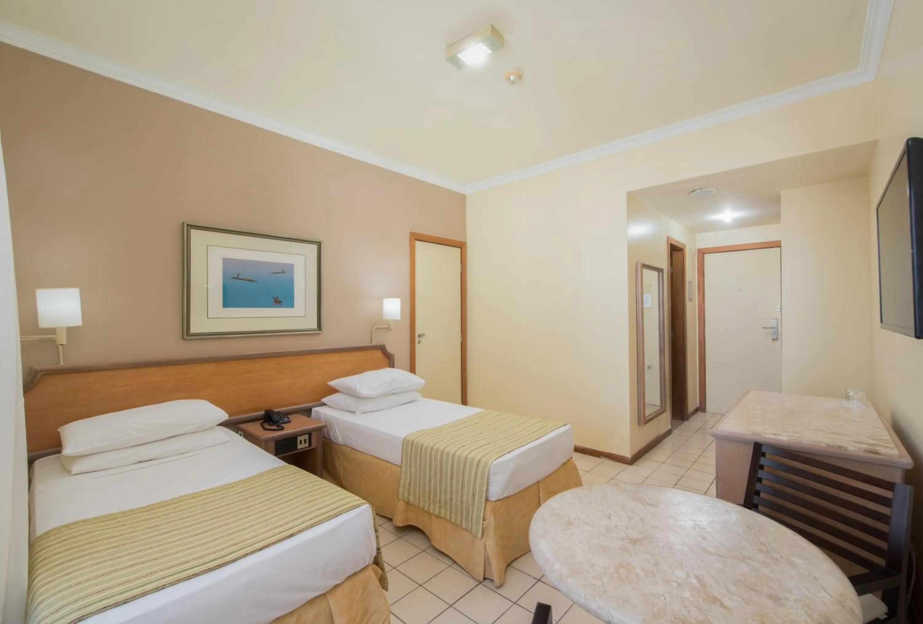 Bed in Costa Mar Recife Hotel by Atlantica