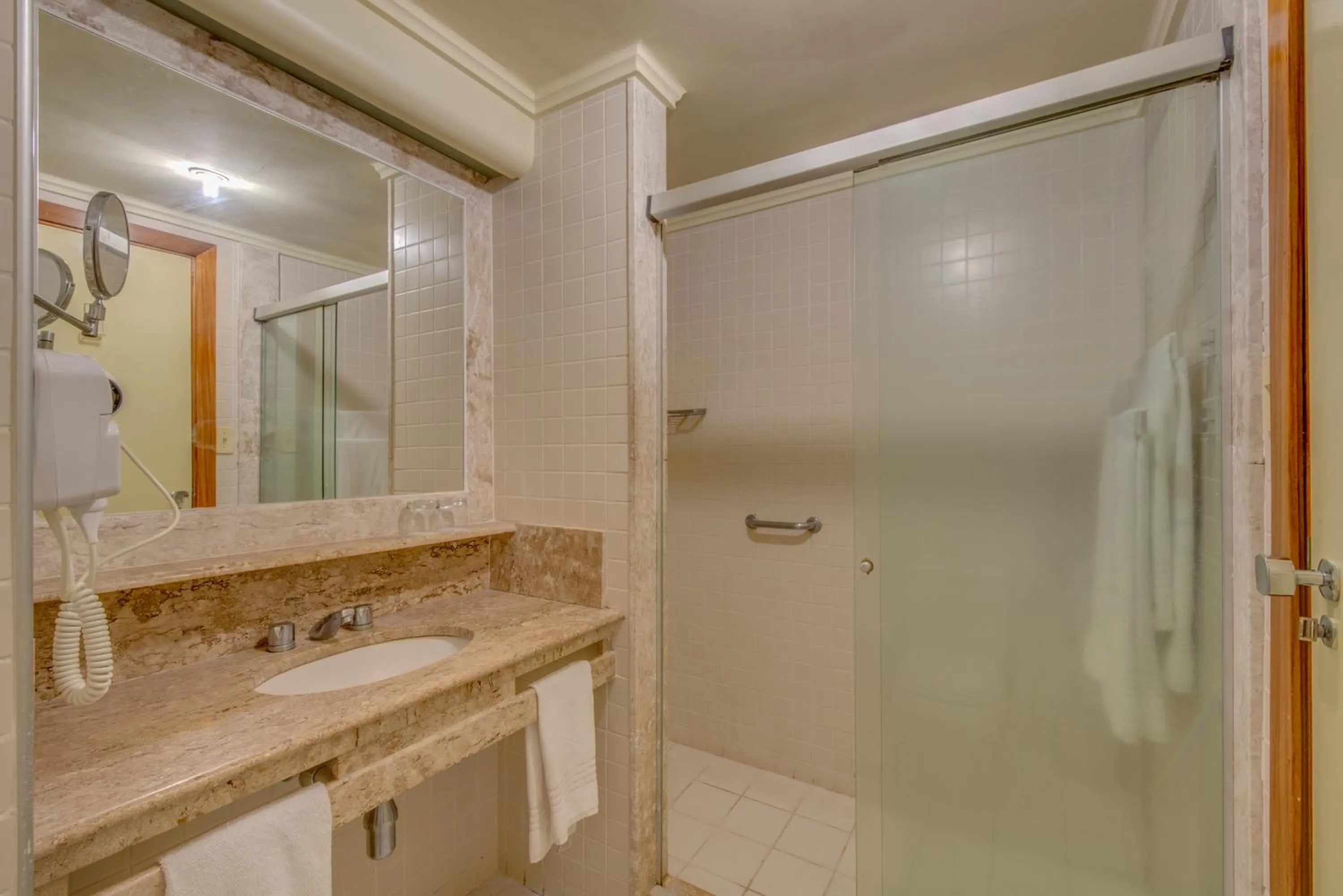 Shower in Costa Mar Recife Hotel by Atlantica
