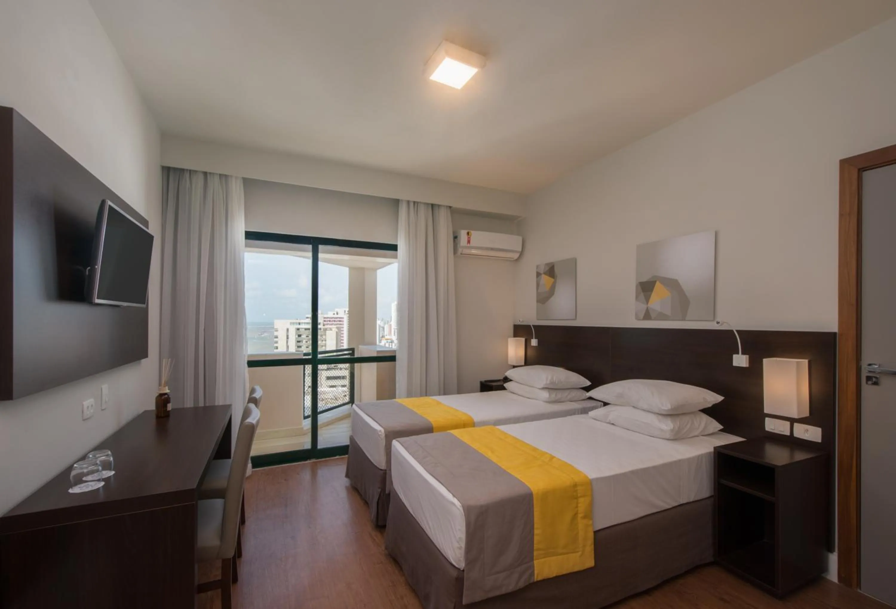 Bed in Costa Mar Recife Hotel by Atlantica