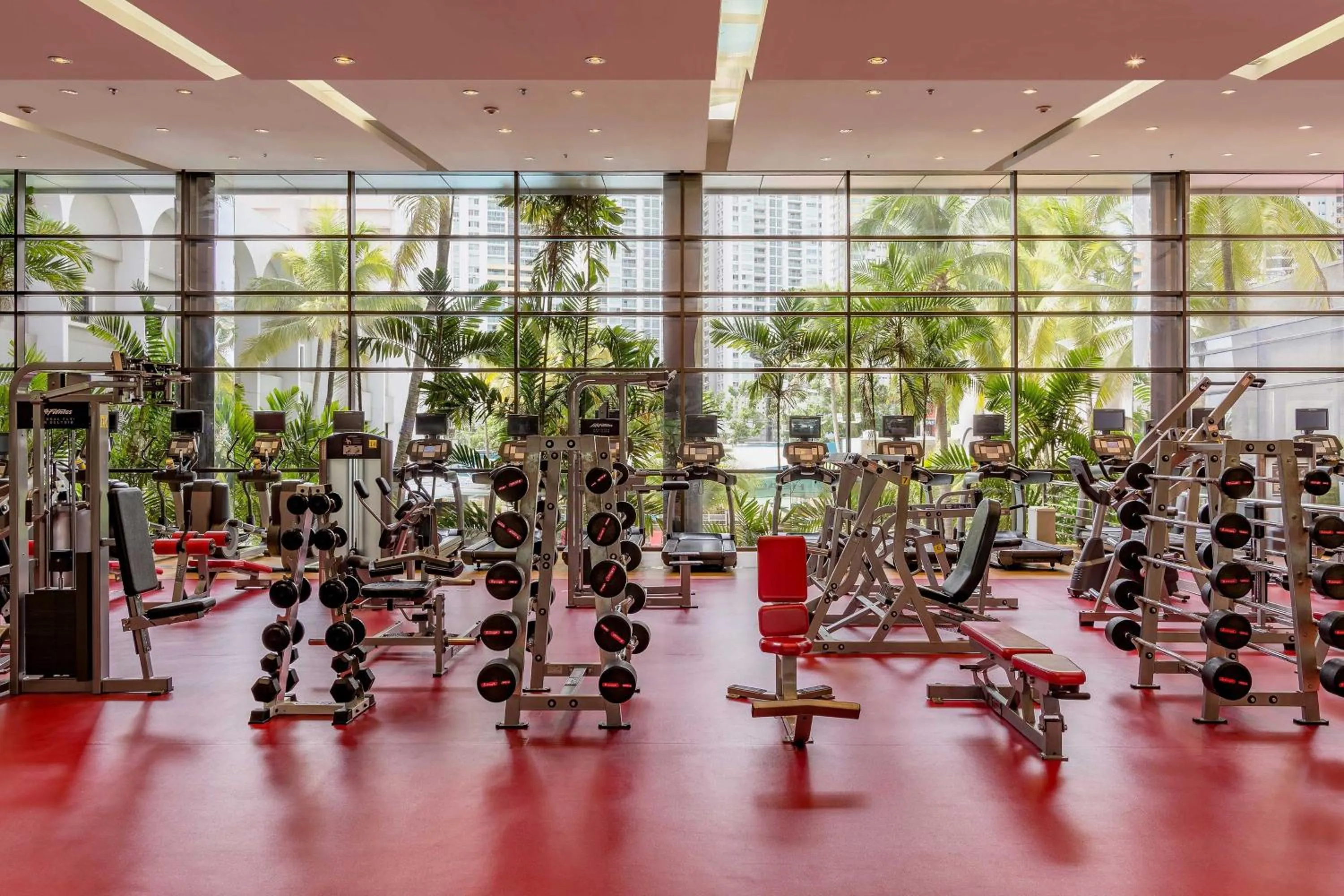 Fitness centre/facilities in Sheraton Grand Panama