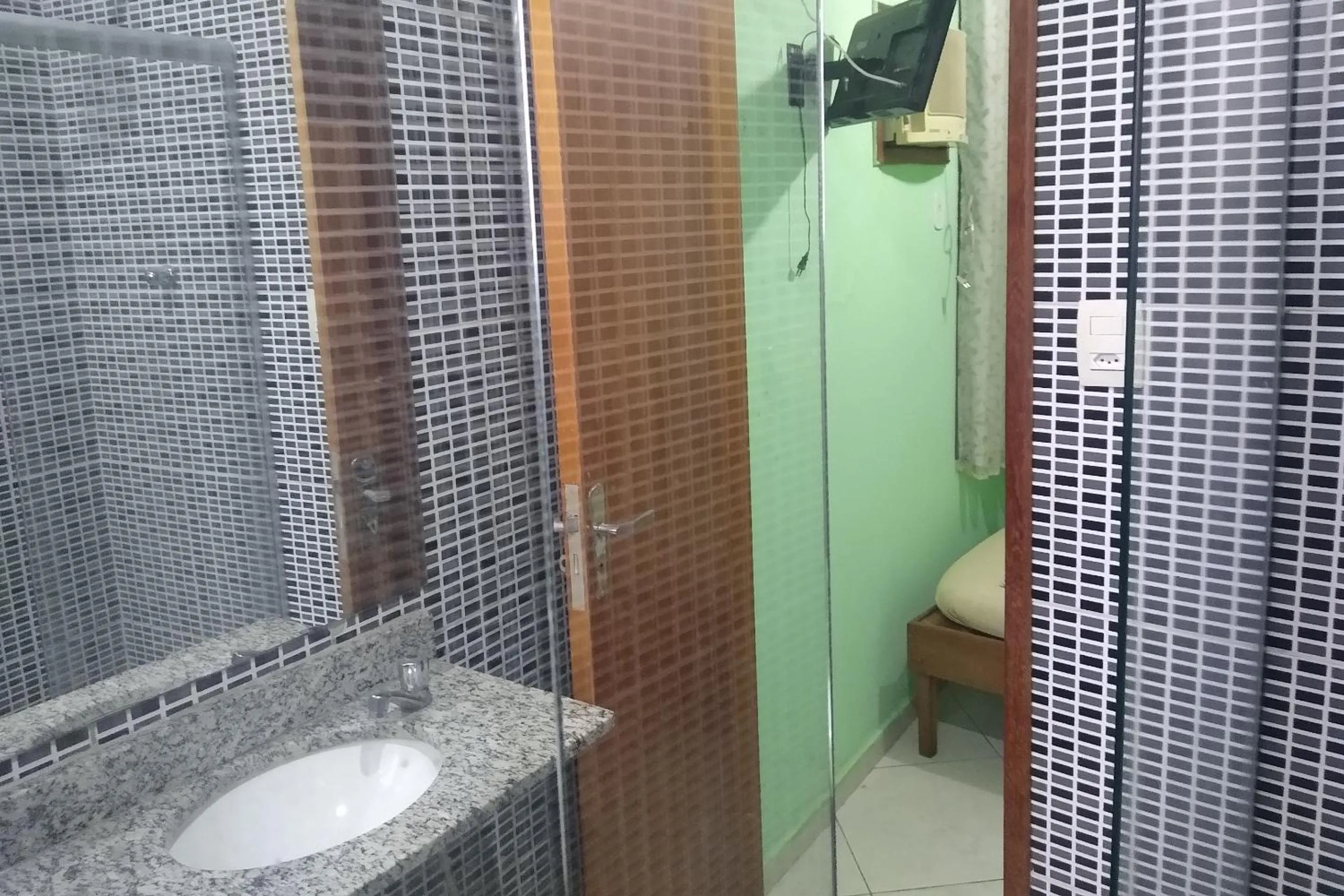 Bathroom in Hotel Barão De Tefé