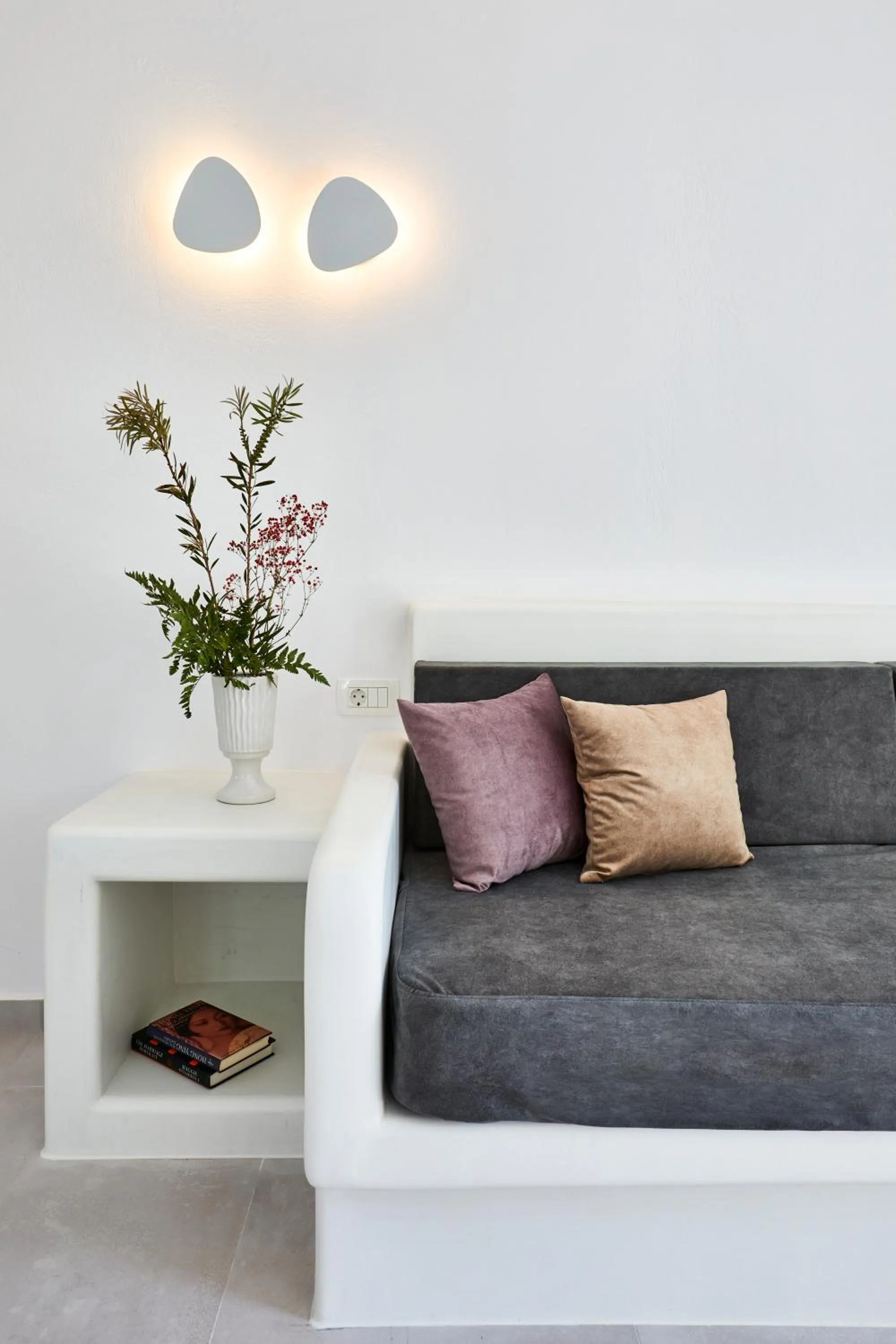 Living room in Anchor Suites