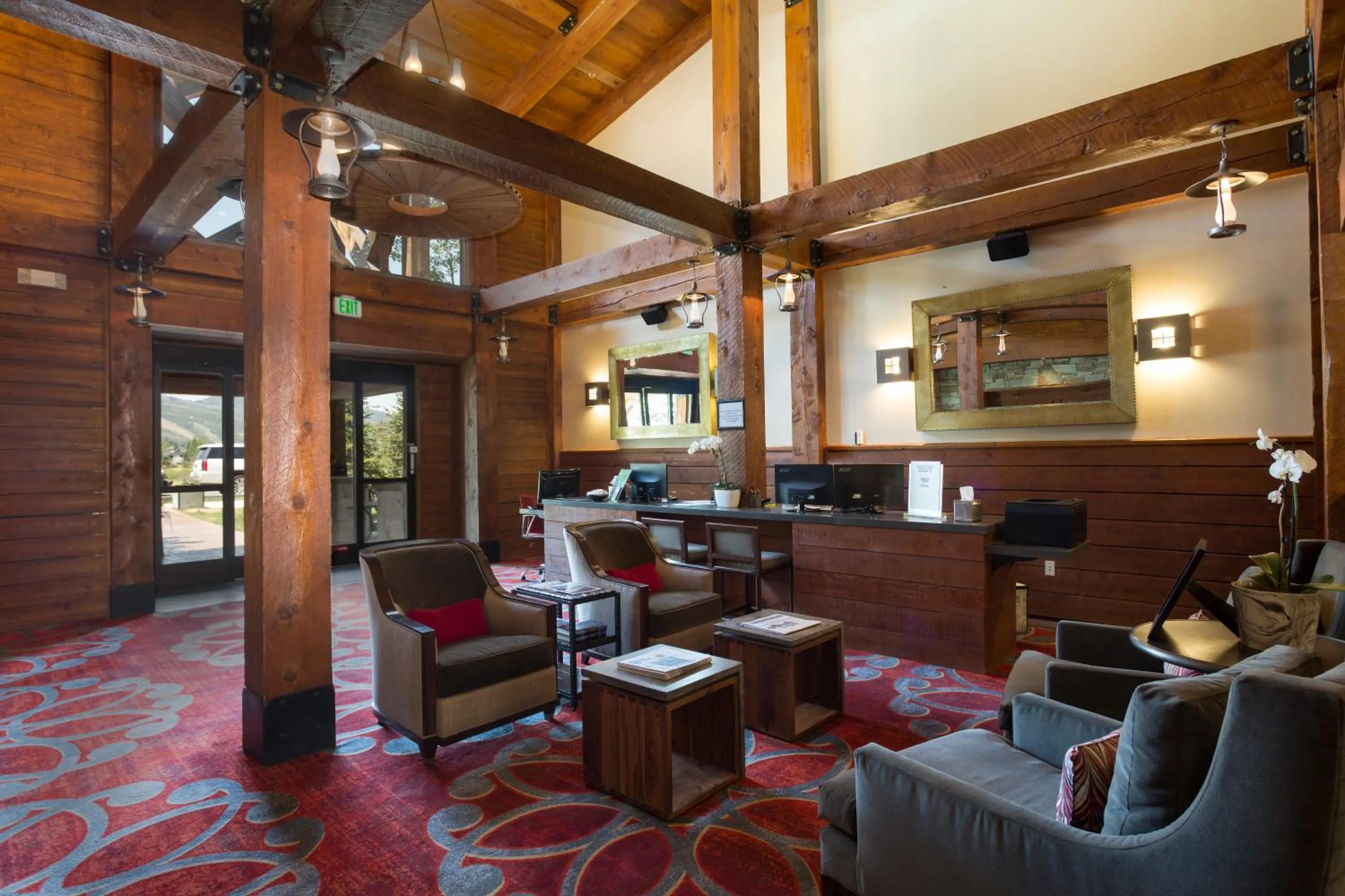 Lobby or reception in Silver Baron Lodge