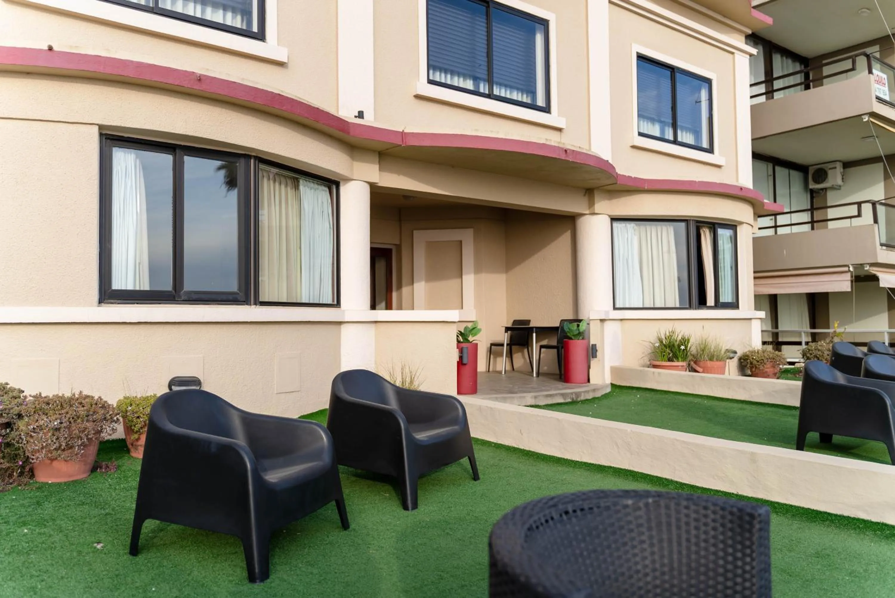 Balcony/Terrace in Hotel Genoves