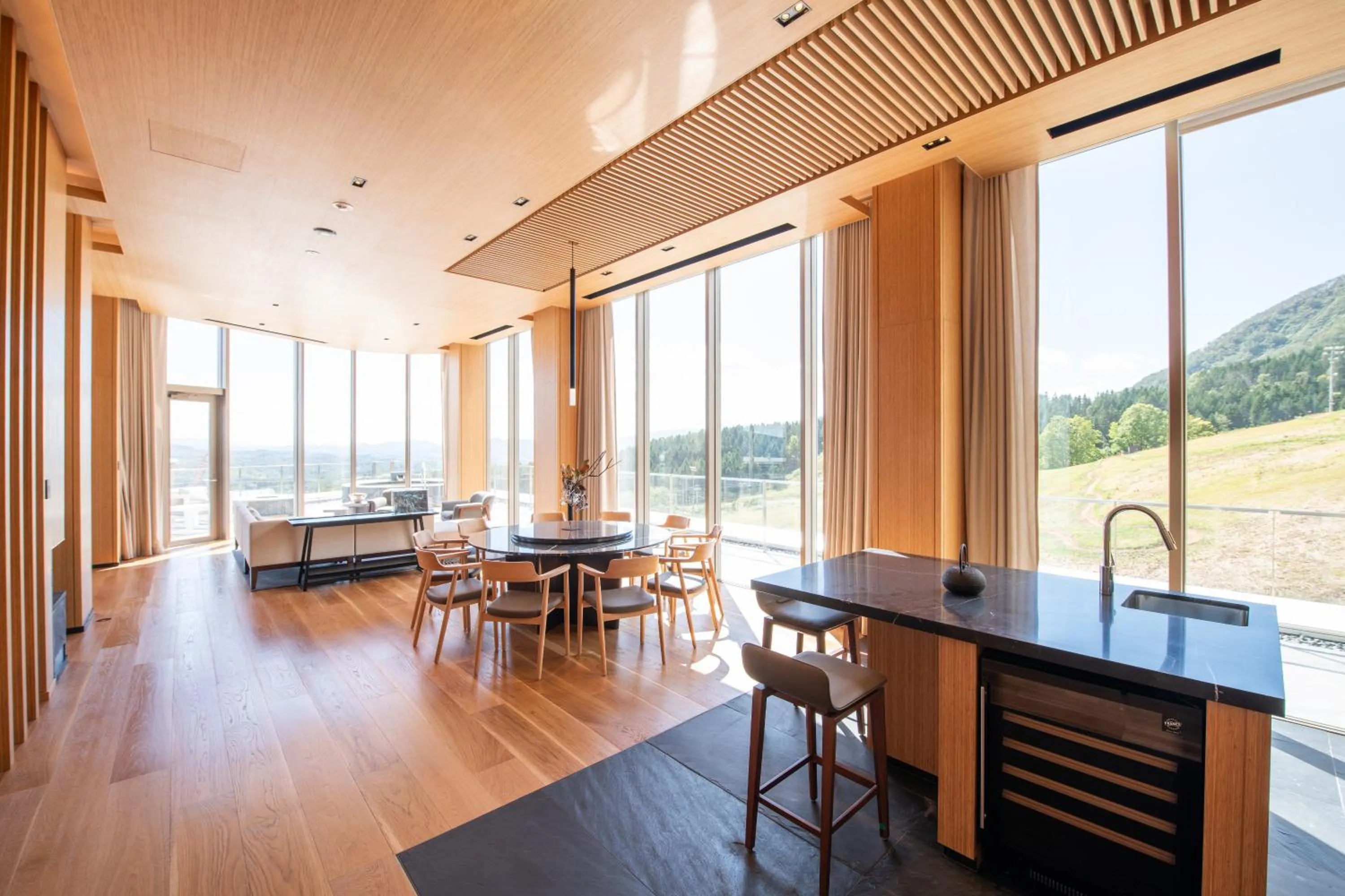 Living room in Skye Niseko