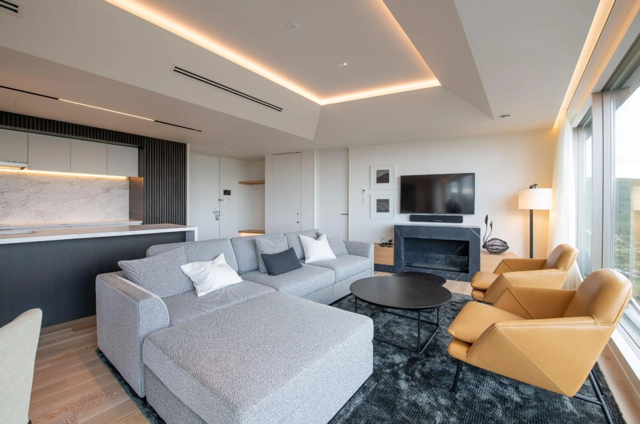 Living room in Skye Niseko