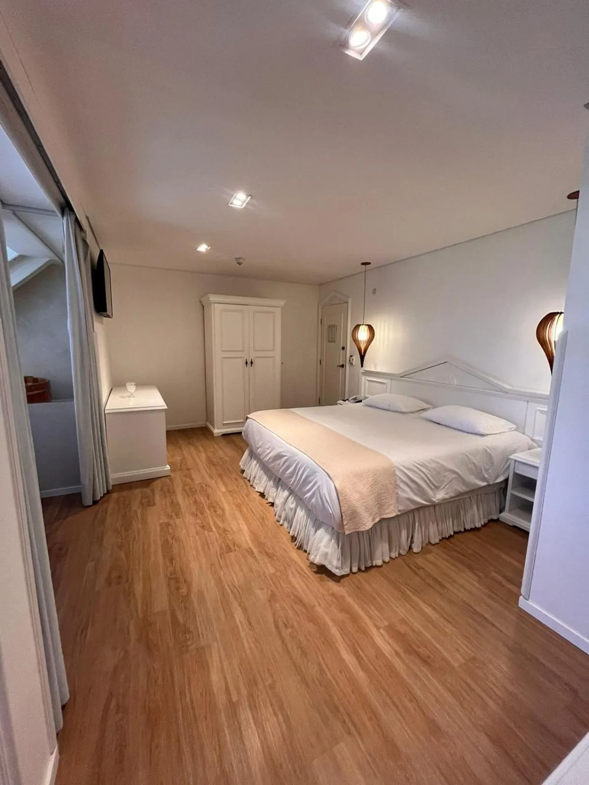 Bed in Pousada Dom Alfredo José