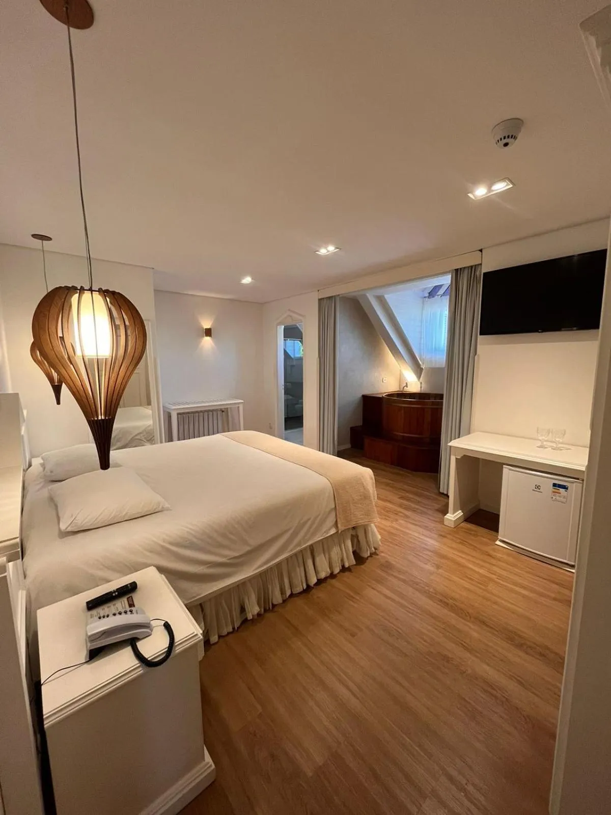 Bed in Pousada Dom Alfredo José