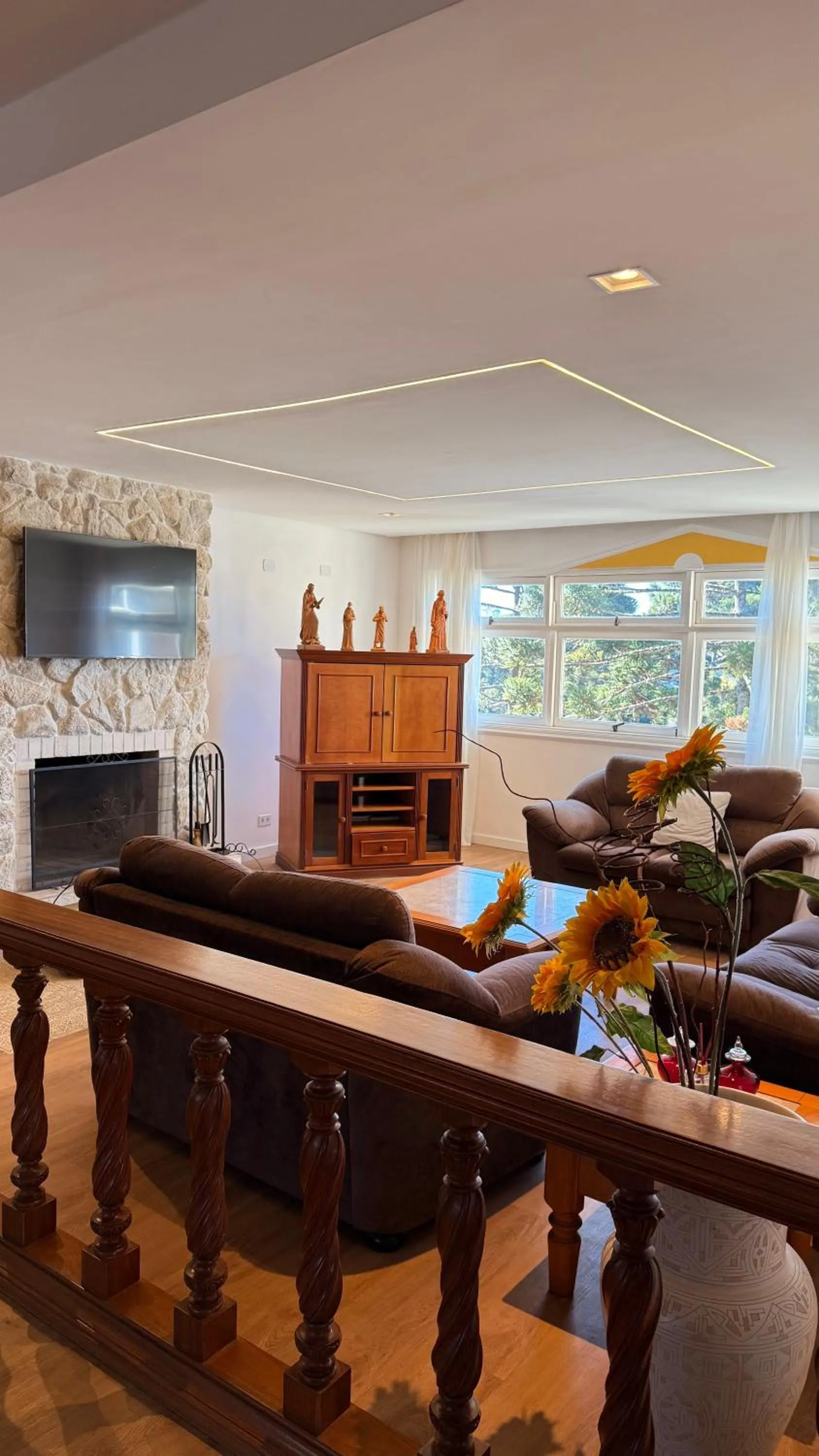 Living room in Pousada Dom Alfredo José