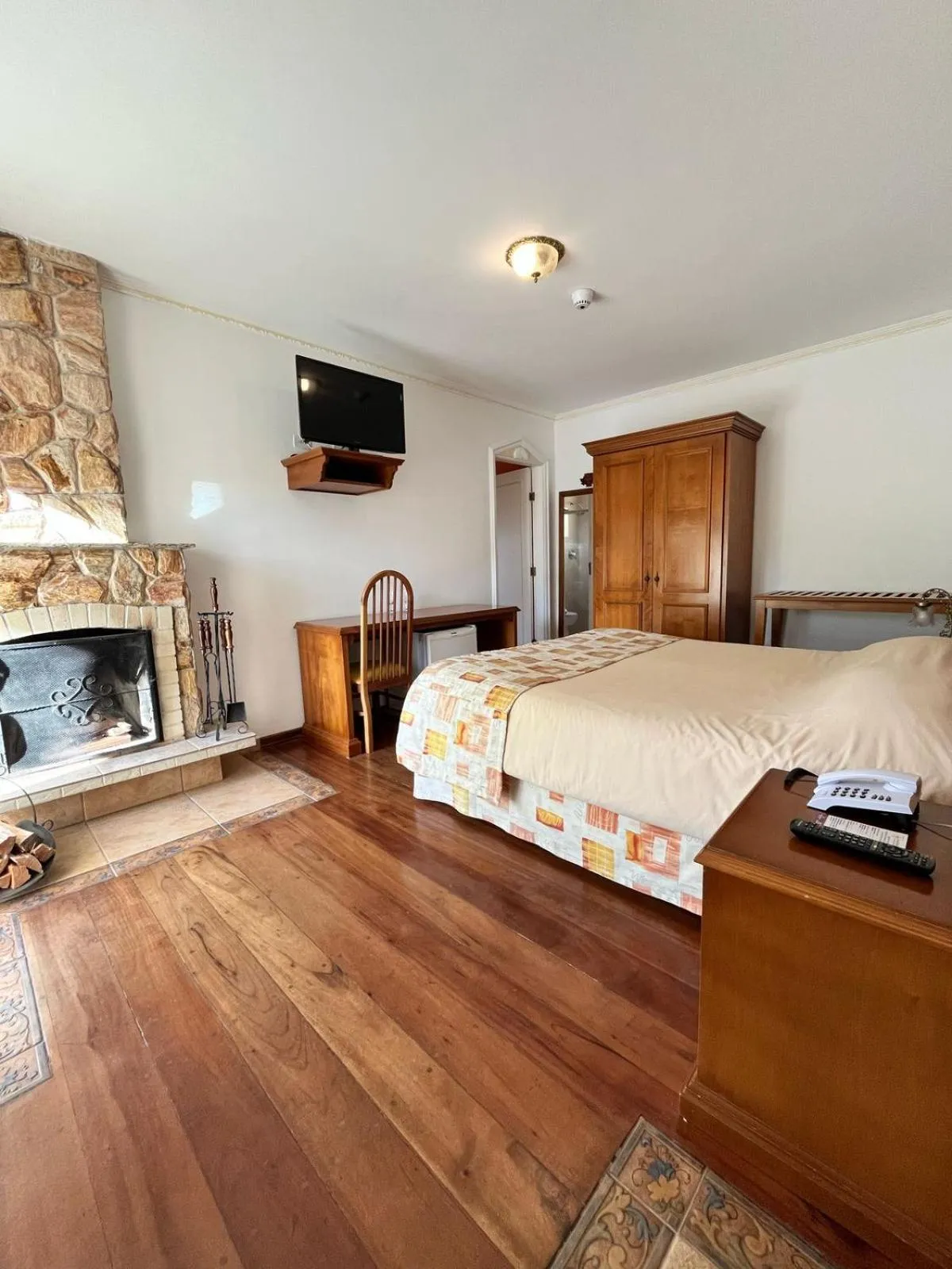 Bed in Pousada Dom Alfredo José