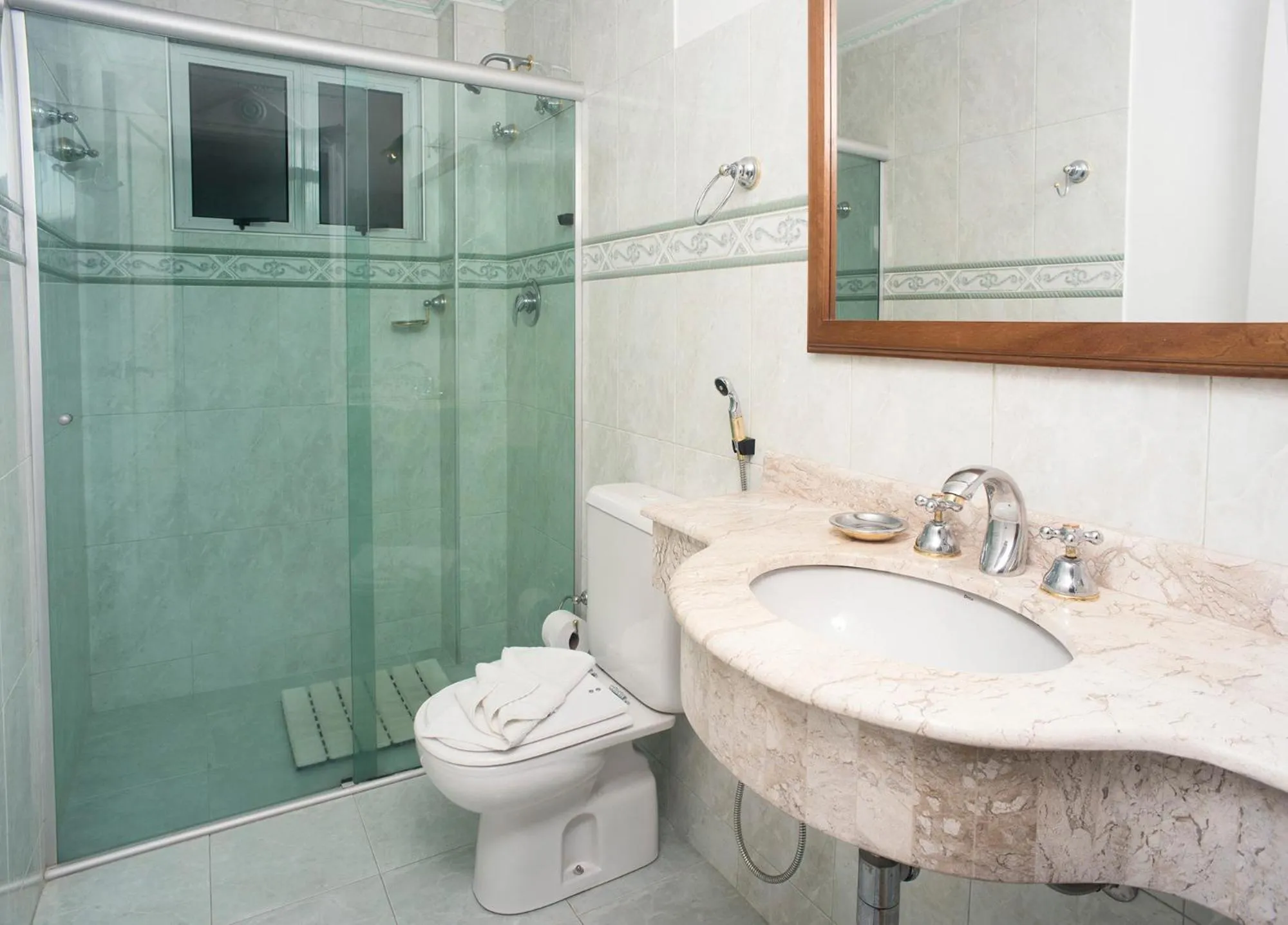 Bathroom in Pousada Dom Alfredo José