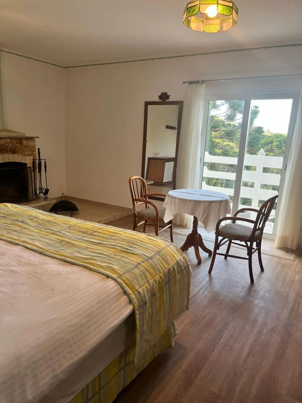 Bed in Pousada Dom Alfredo José