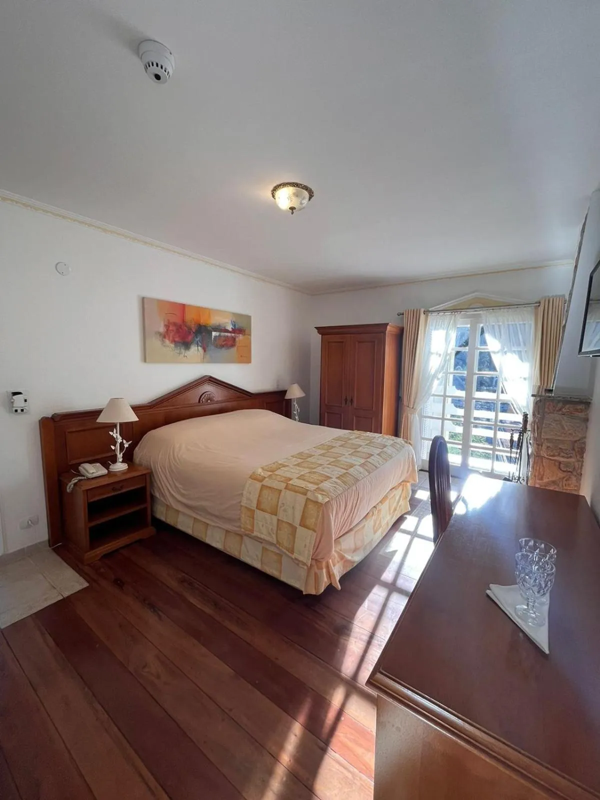 Bed in Pousada Dom Alfredo José