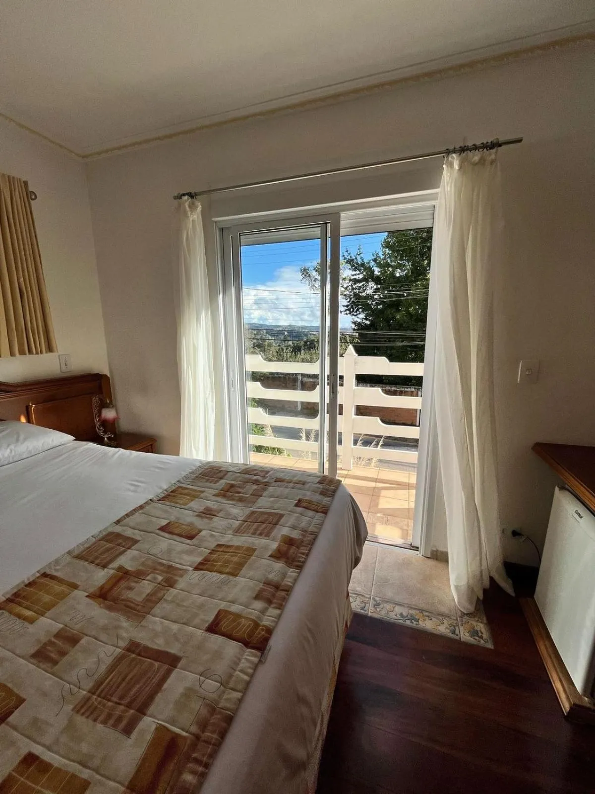 Bed in Pousada Dom Alfredo José